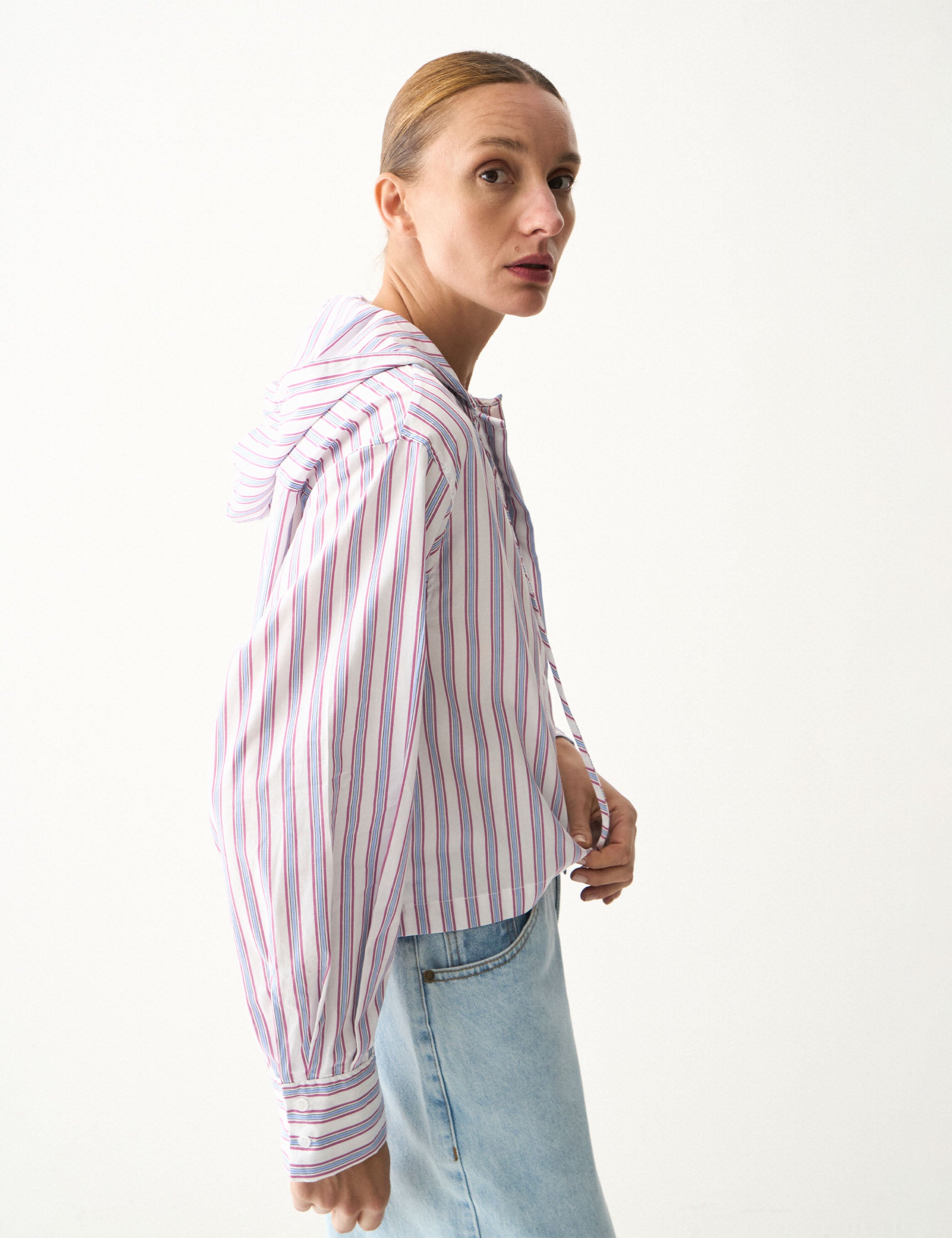 Camisa Daiane Listrada Rosa