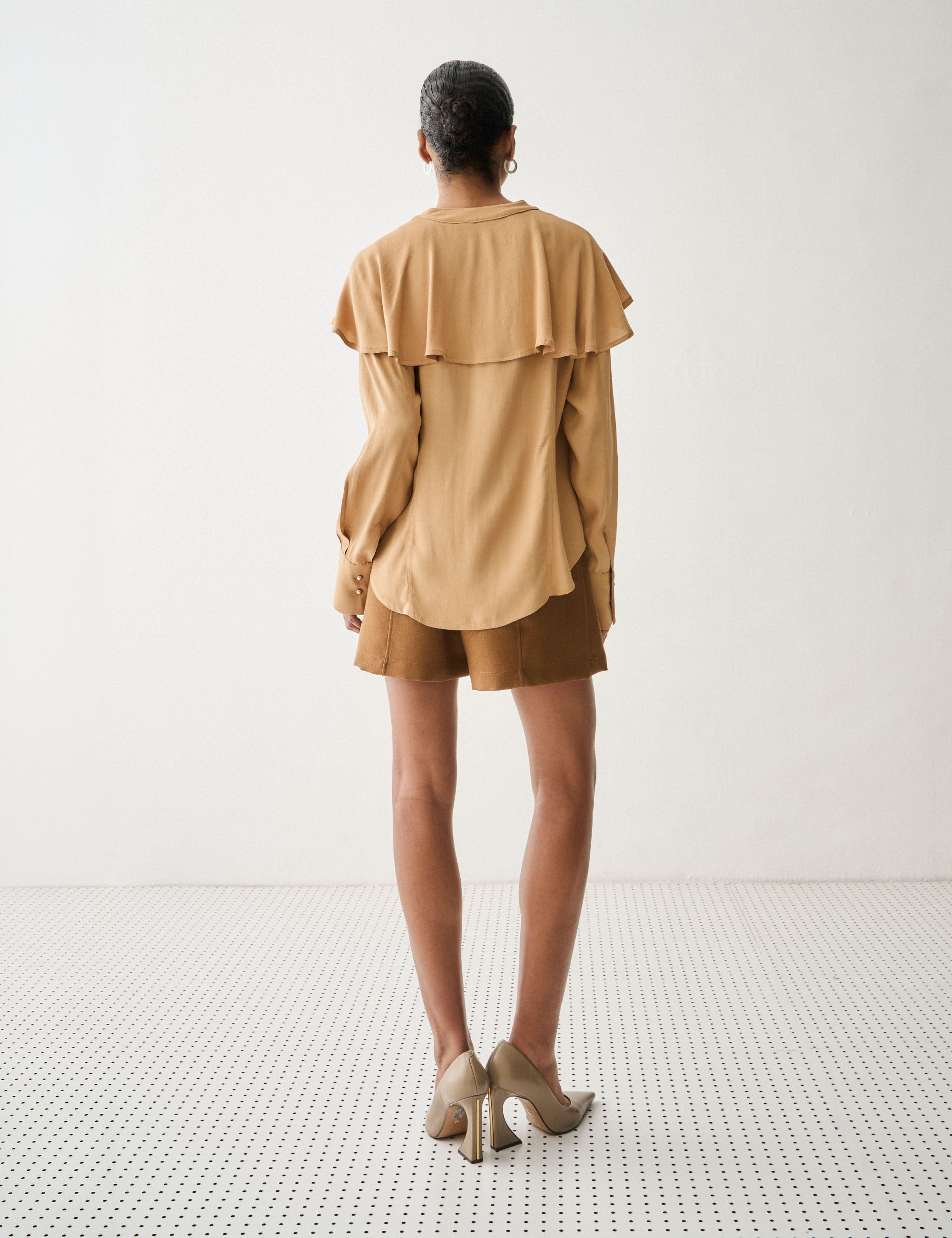 Camisa Ivy Liocel Camel