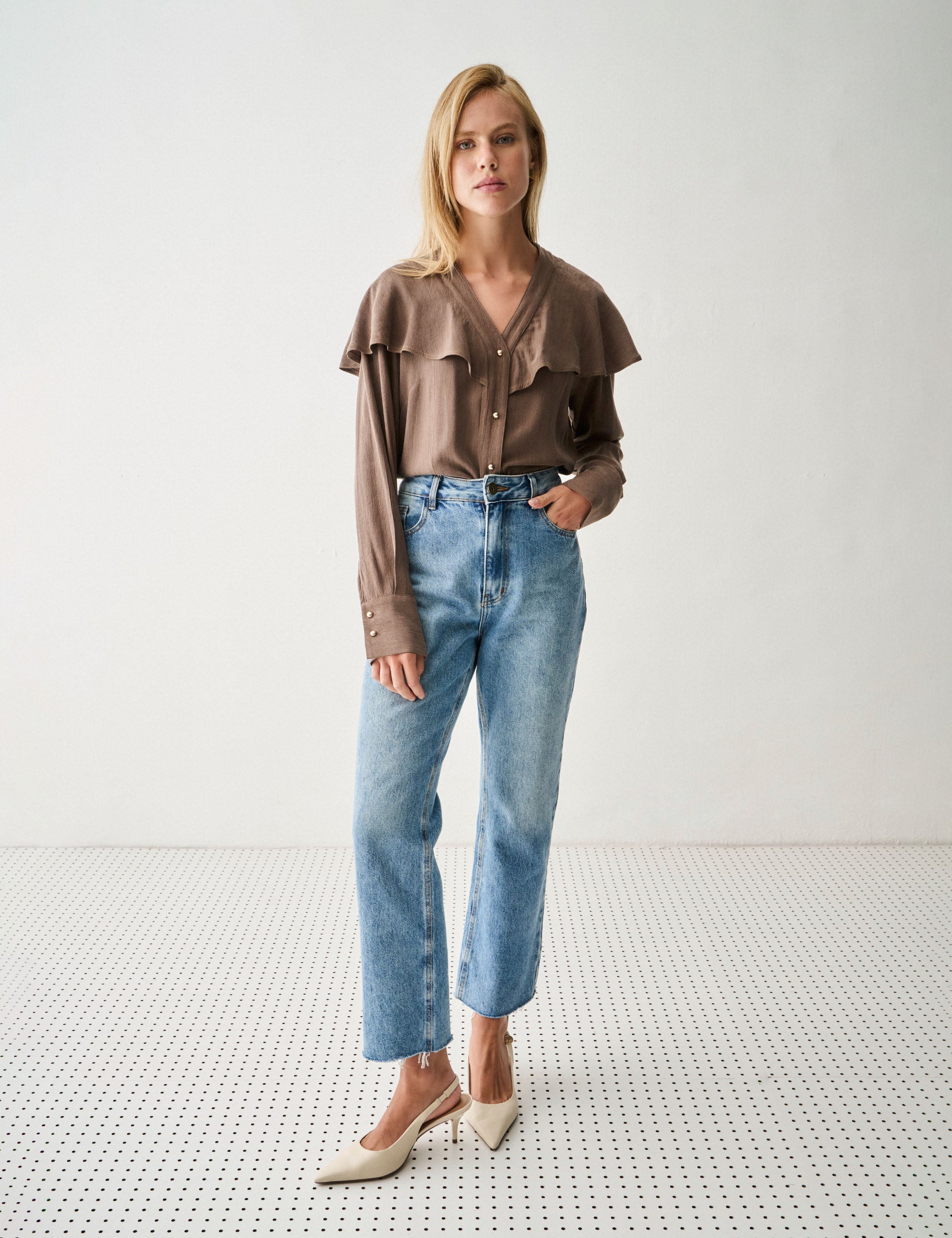 Camisa Ivy Liocel Marrom