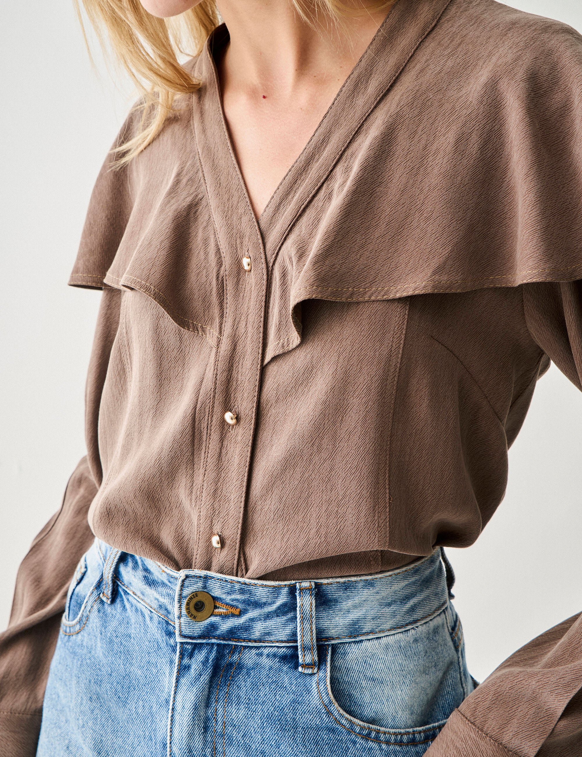 Camisa Ivy Liocel Marrom