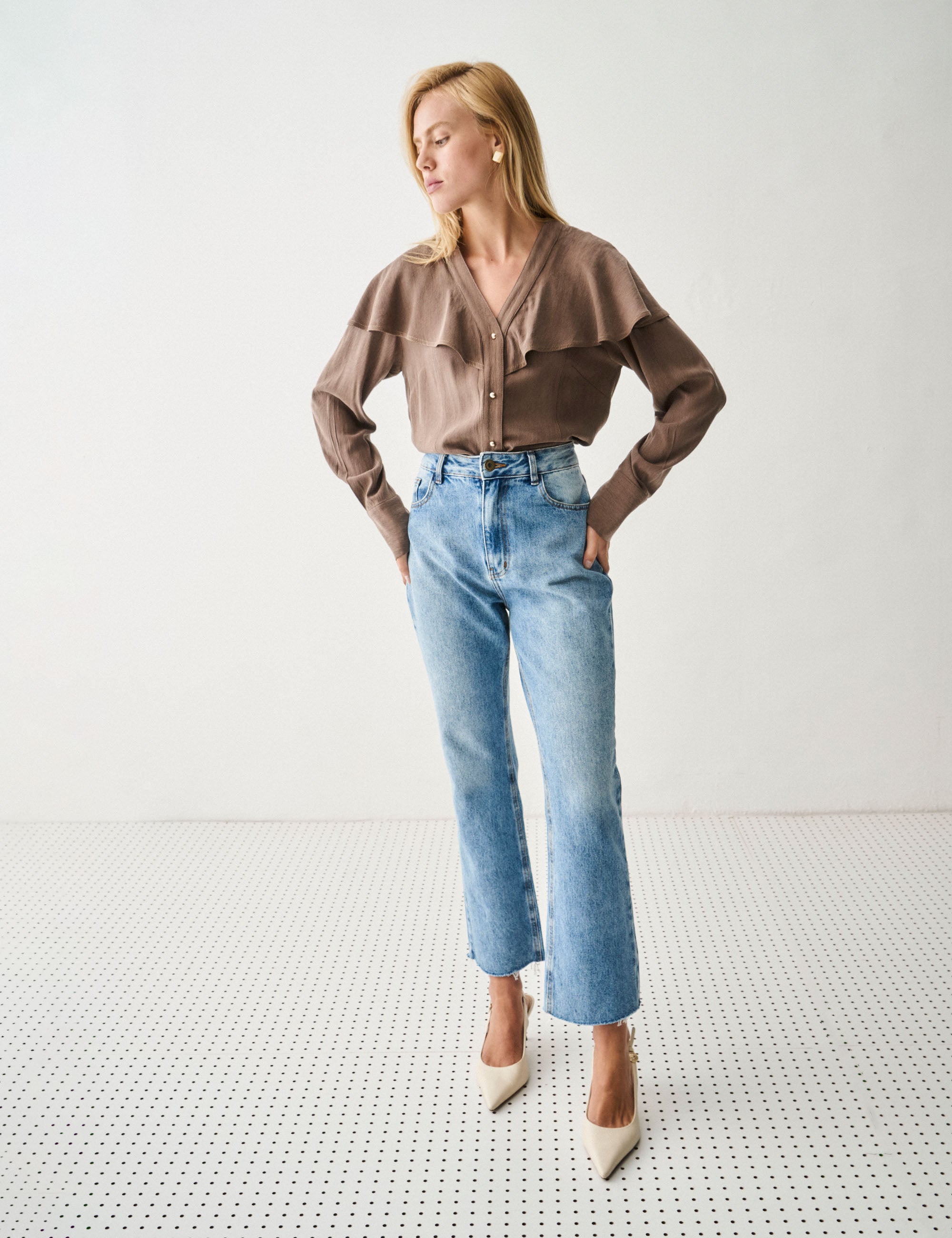 Camisa Ivy Liocel Marrom