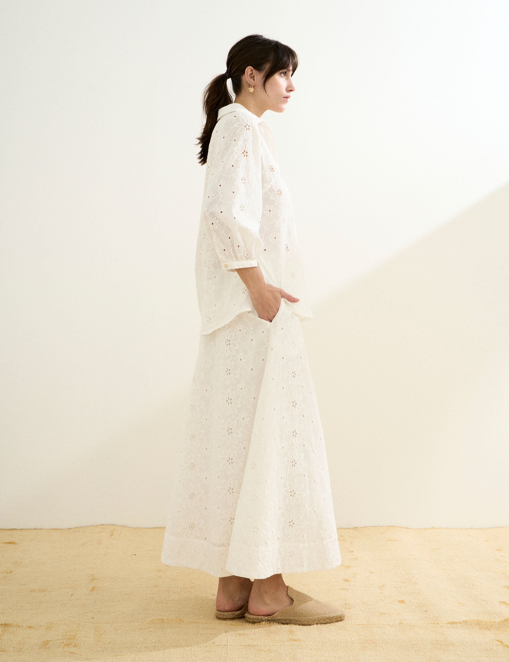 Camisa Leslie Laise Off White