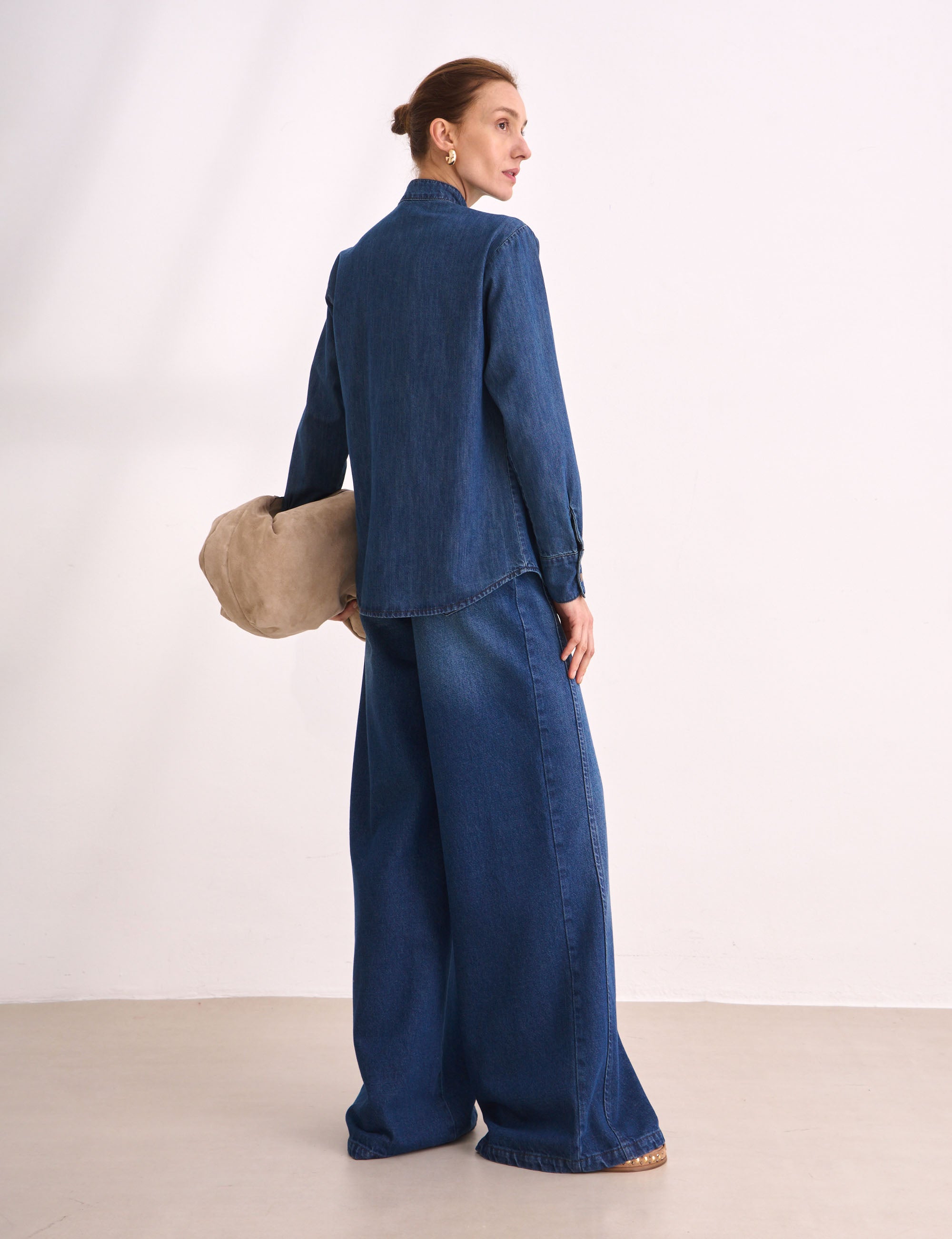 Camisa Lia Denim Escuro