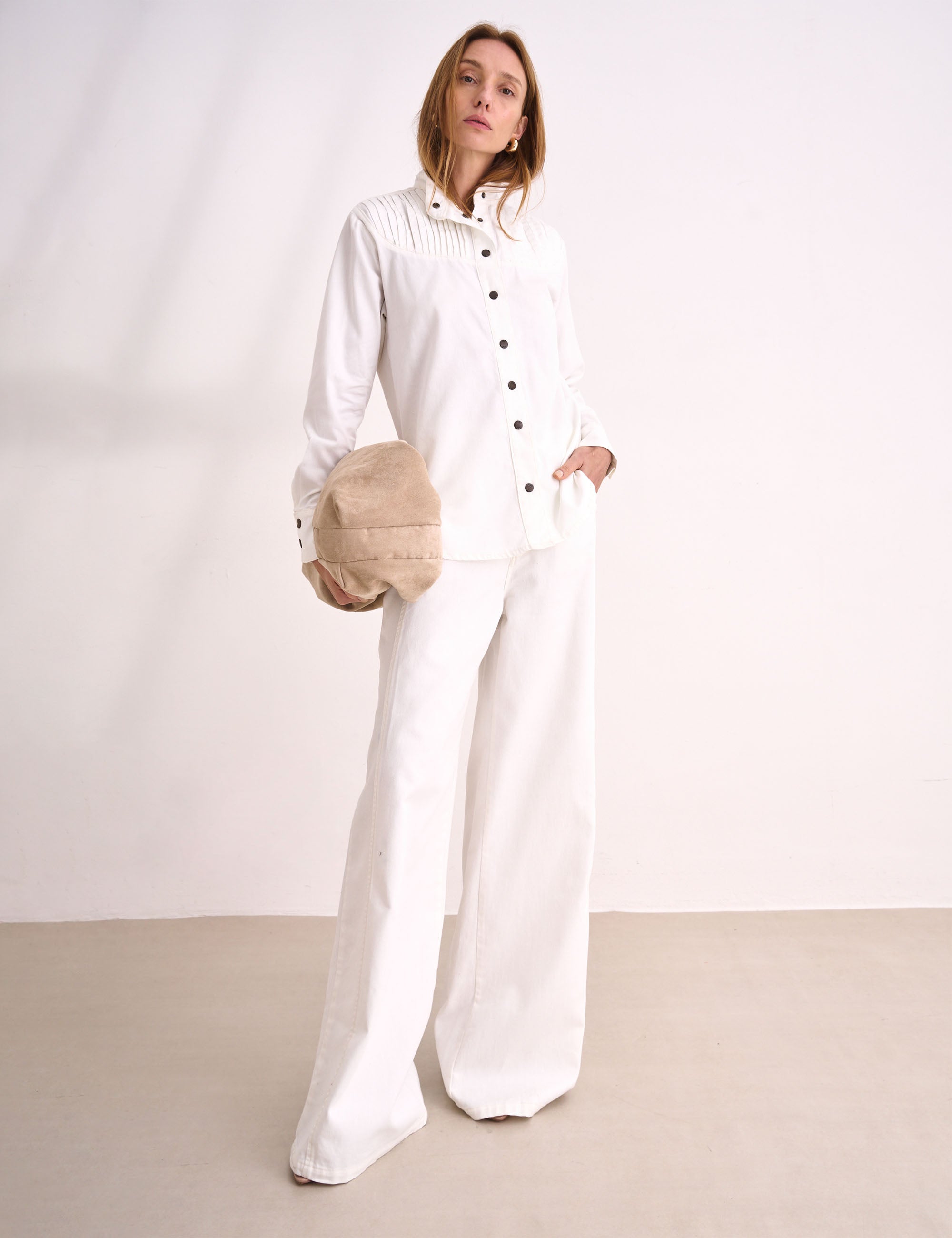 Camisa Lia Sarja Off White