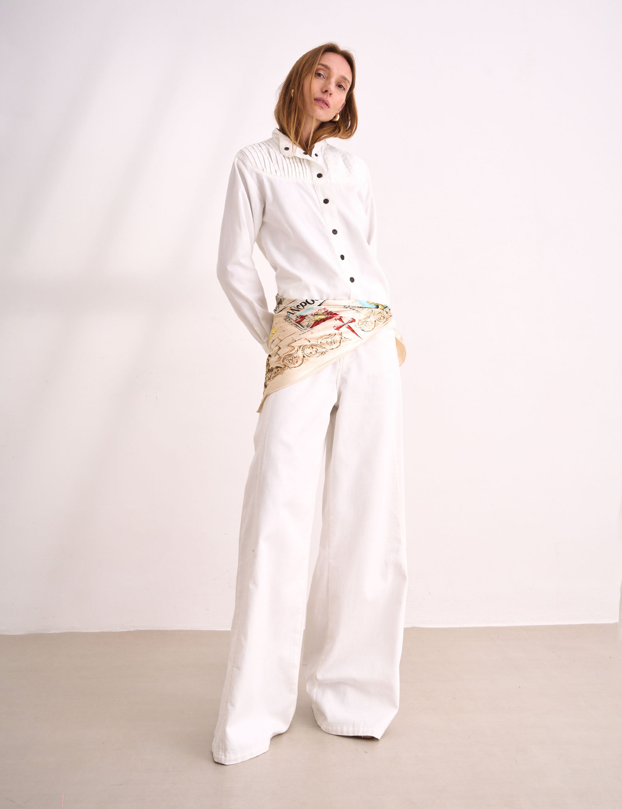 Camisa Lia Sarja Off White
