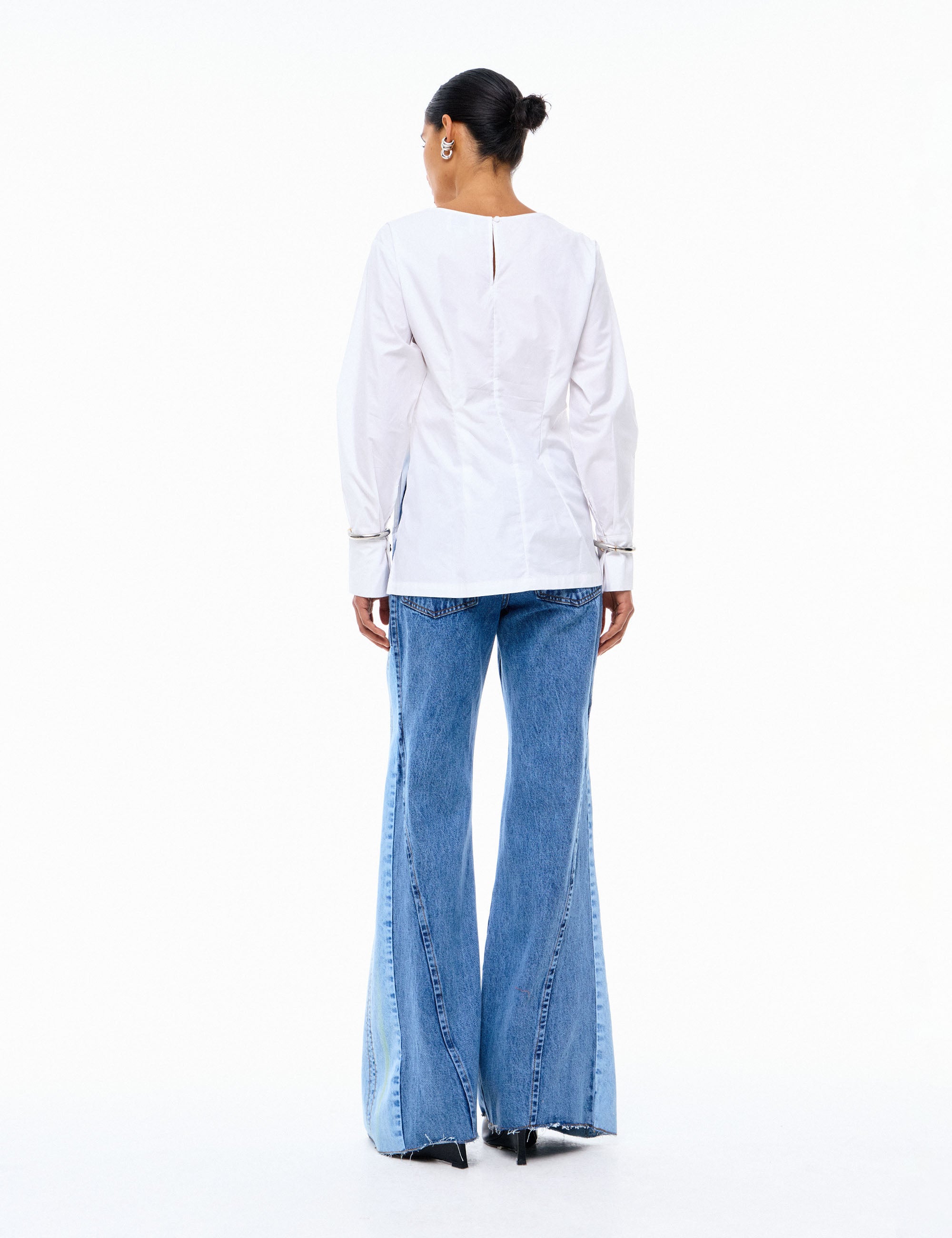 Camisa Louise Tricoline Off White