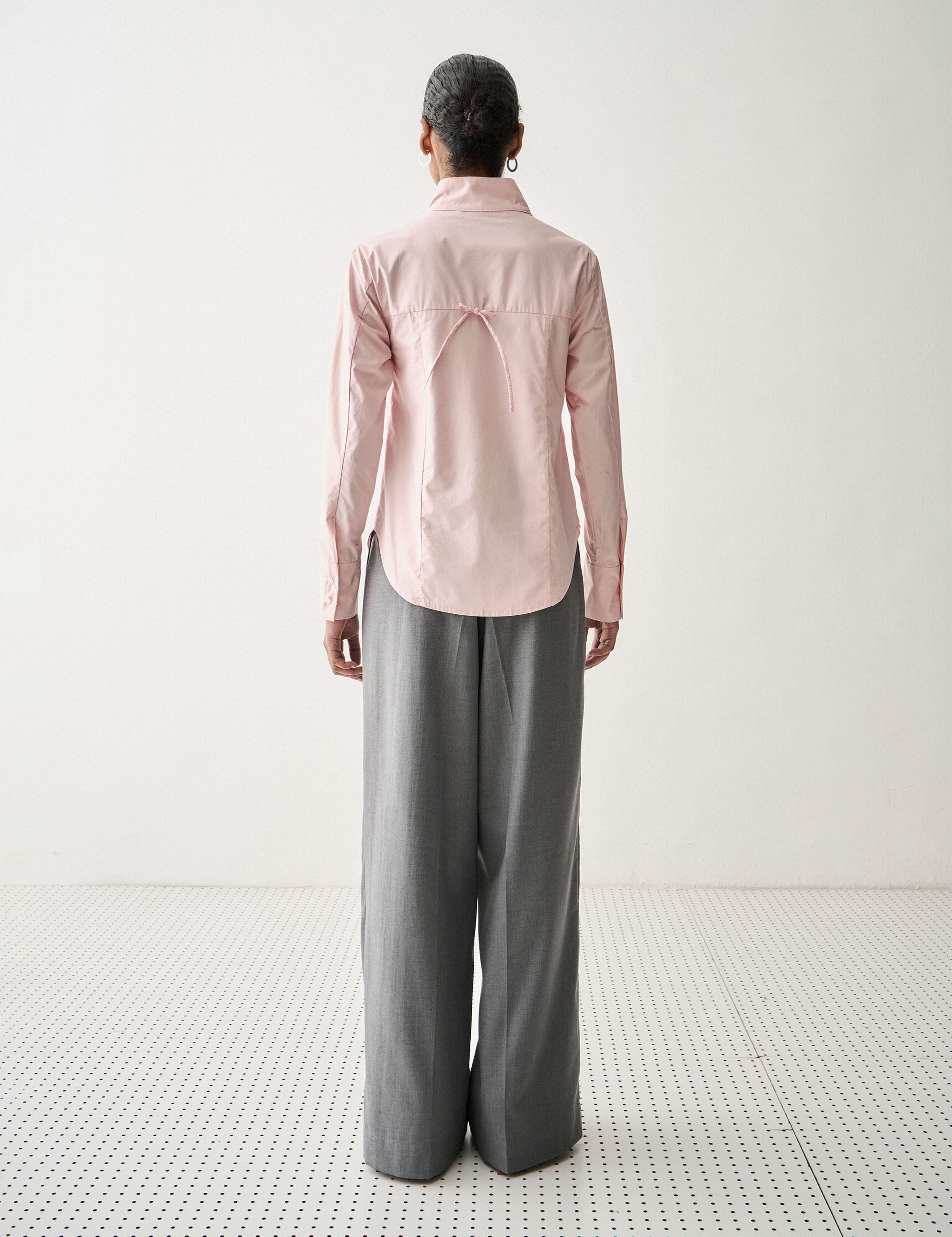 Camisa Madame Tricoline Rosa