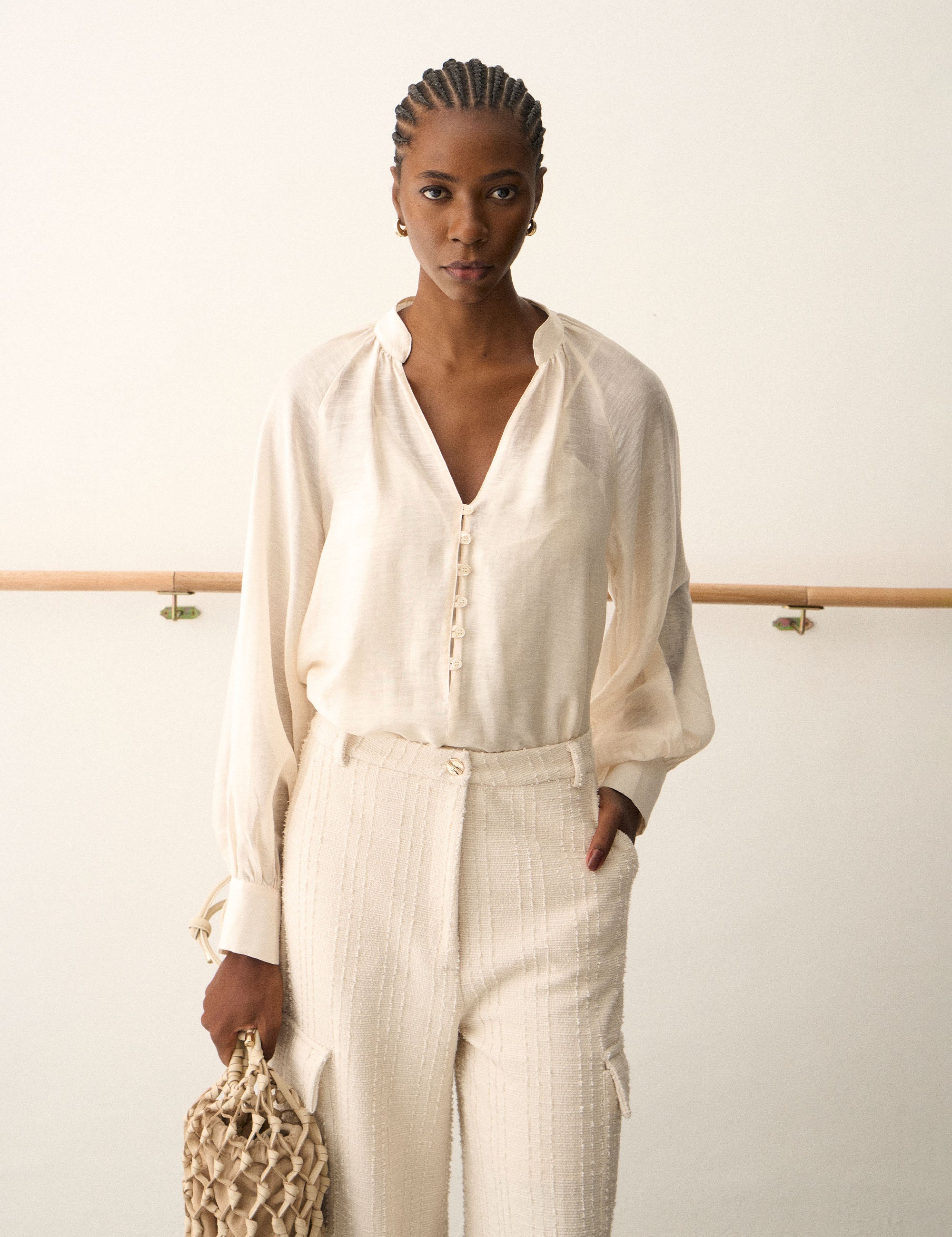 Camisa Noemi Liocel Perola