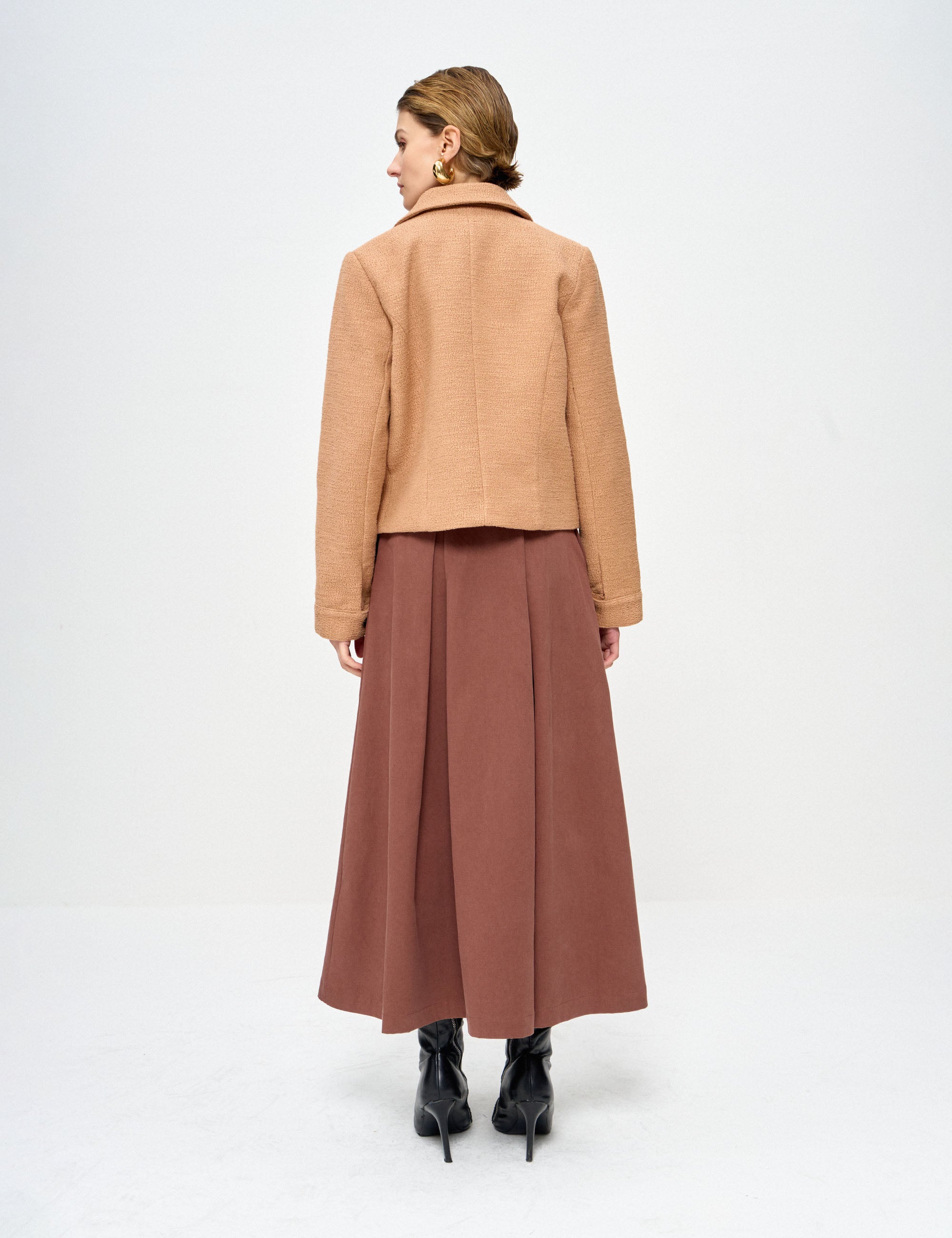 Casaqueto Hilary Algodão Doce de Leite