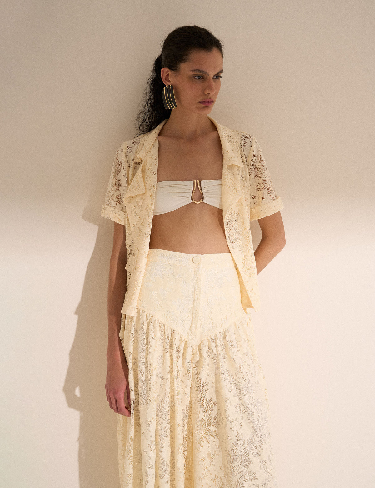 Casaqueto Renda Off White