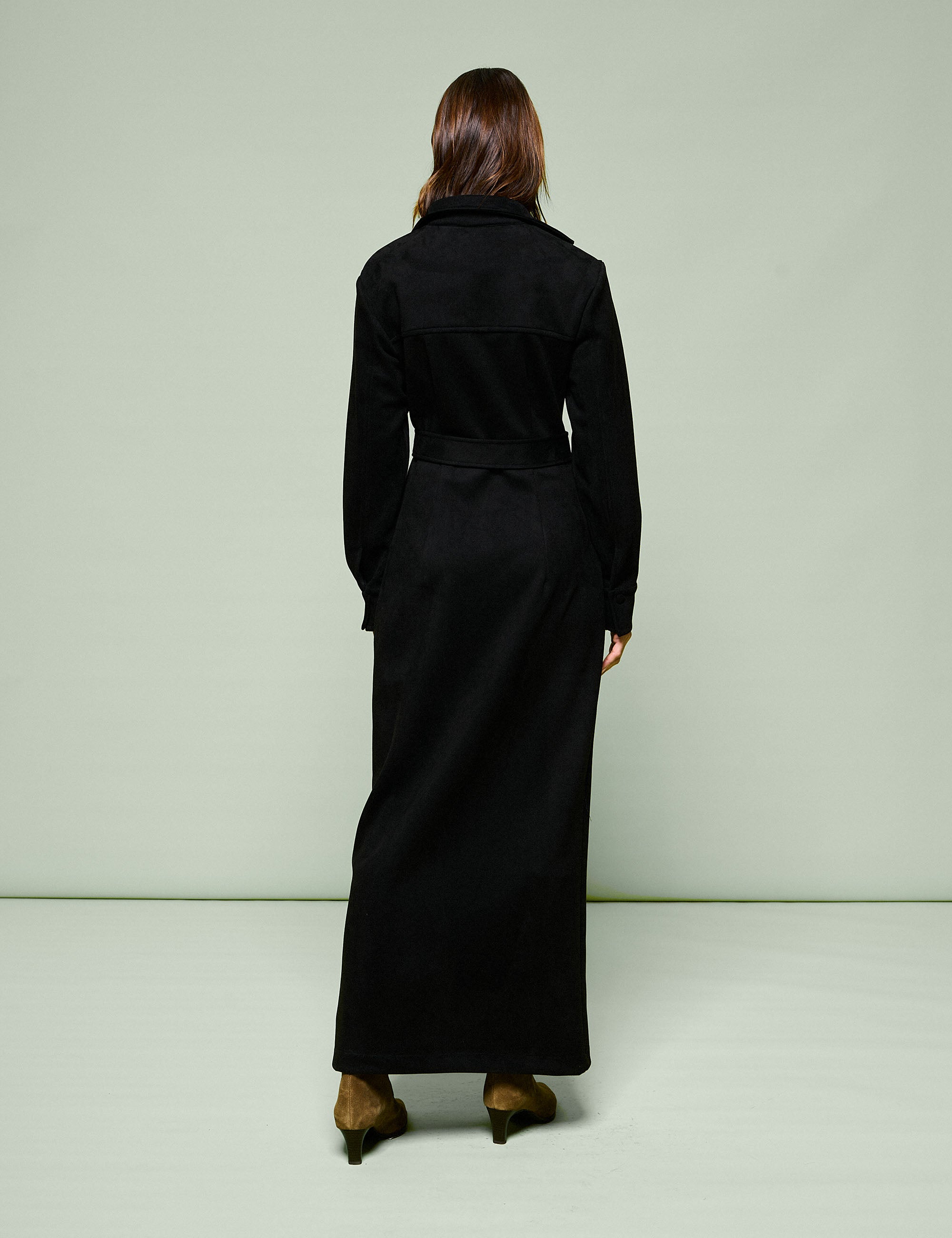 Chemise Stela Suede Preto