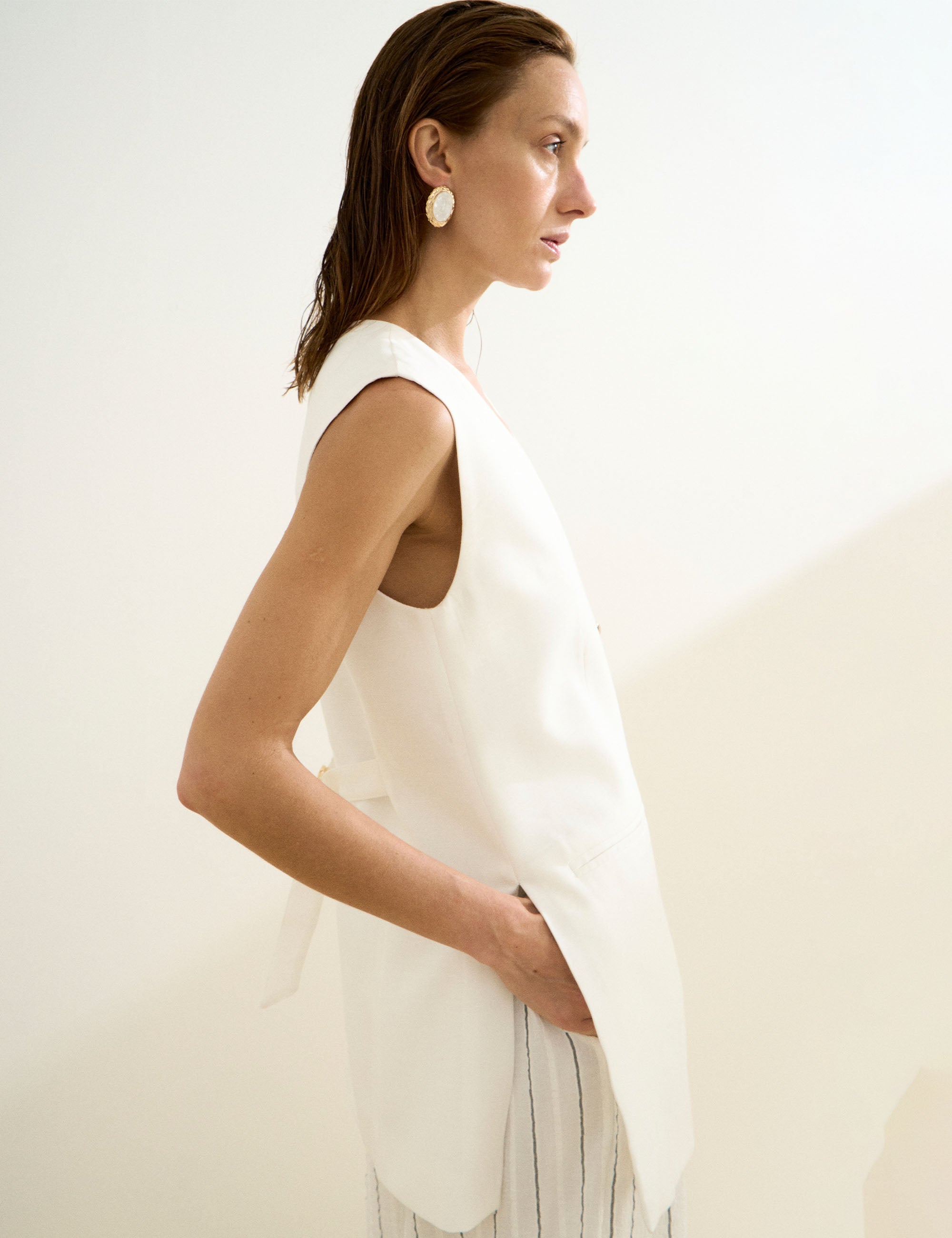 Colete Diana Liocel Off White