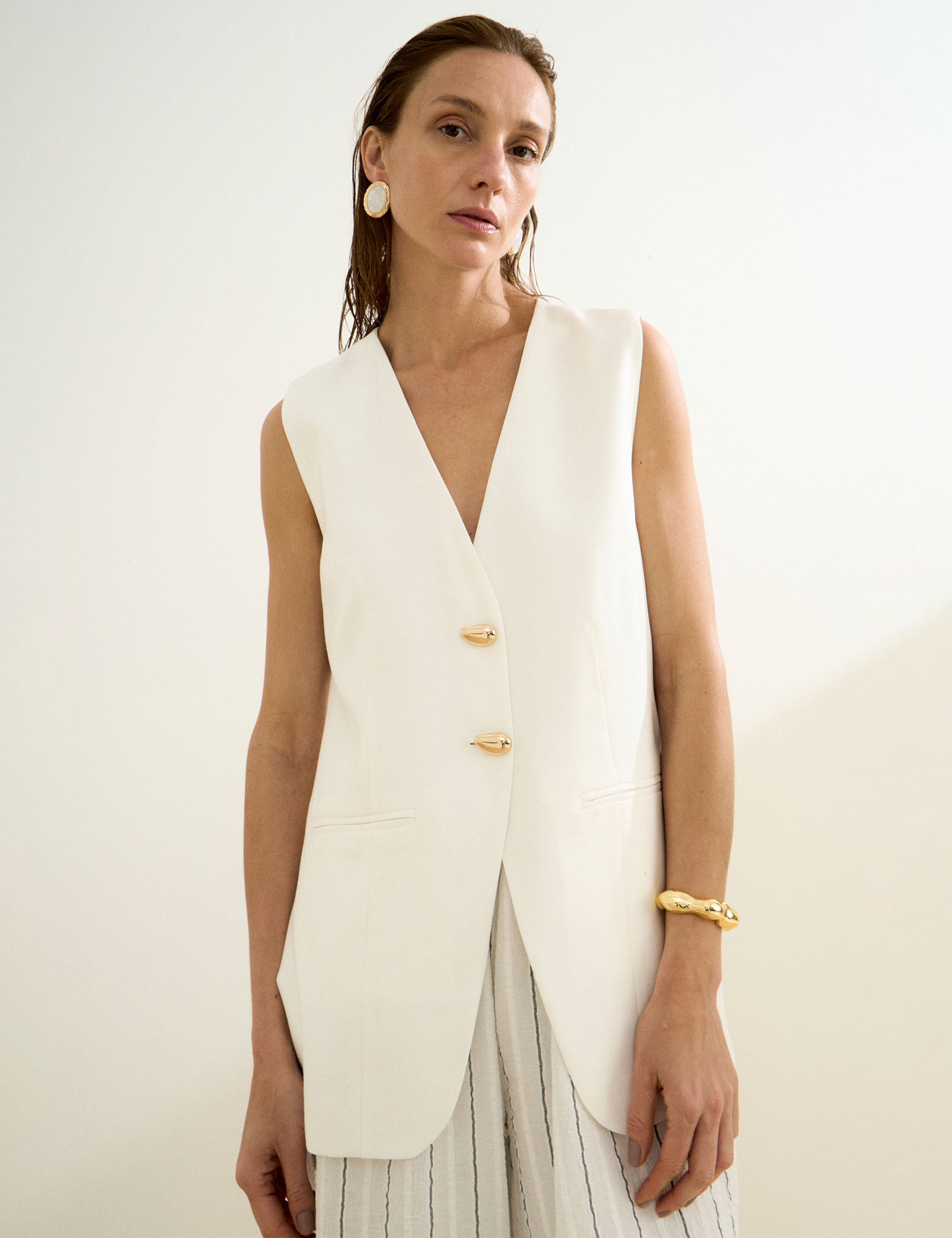 Colete Diana Liocel Off White