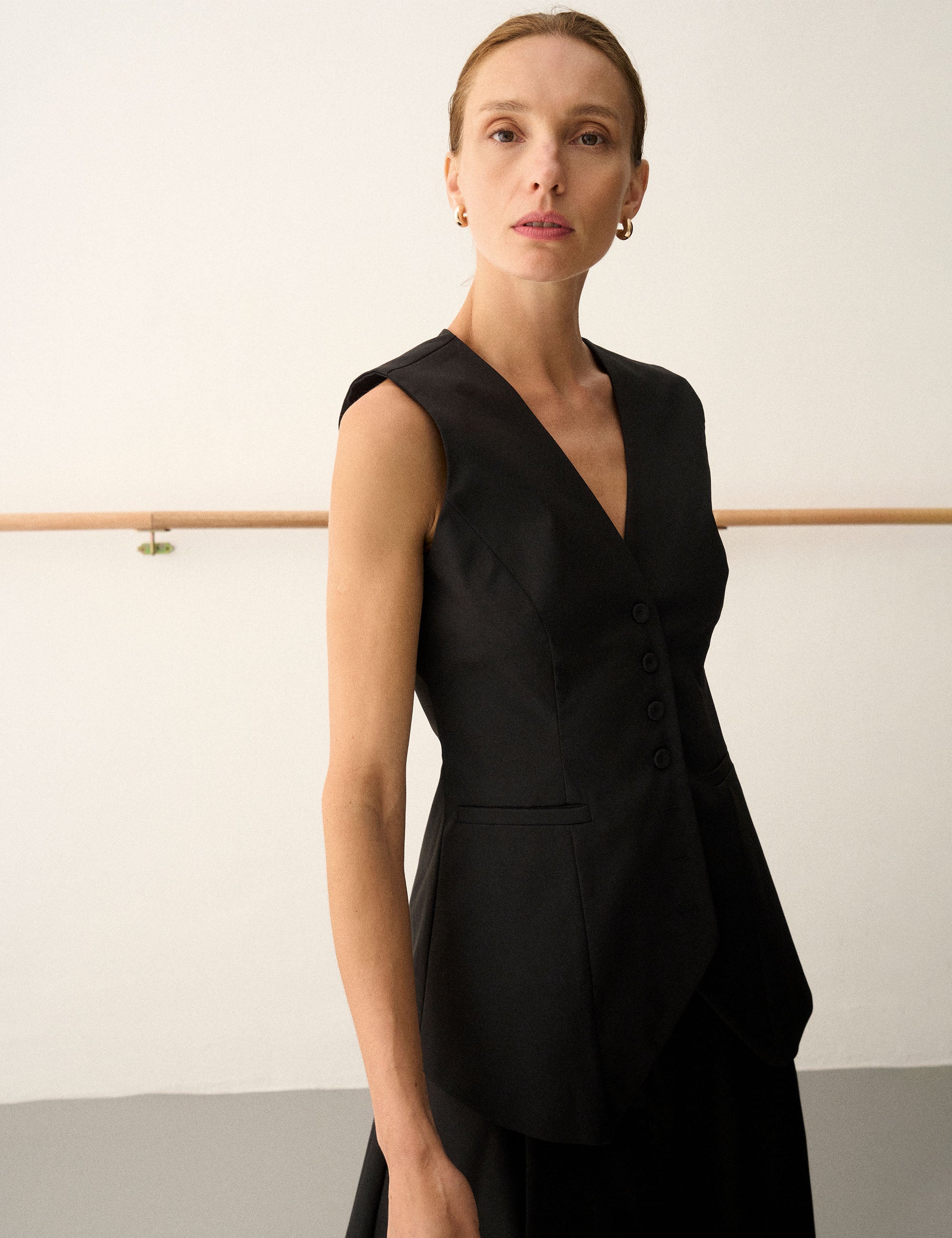 Colete Jenny Sarja Preto