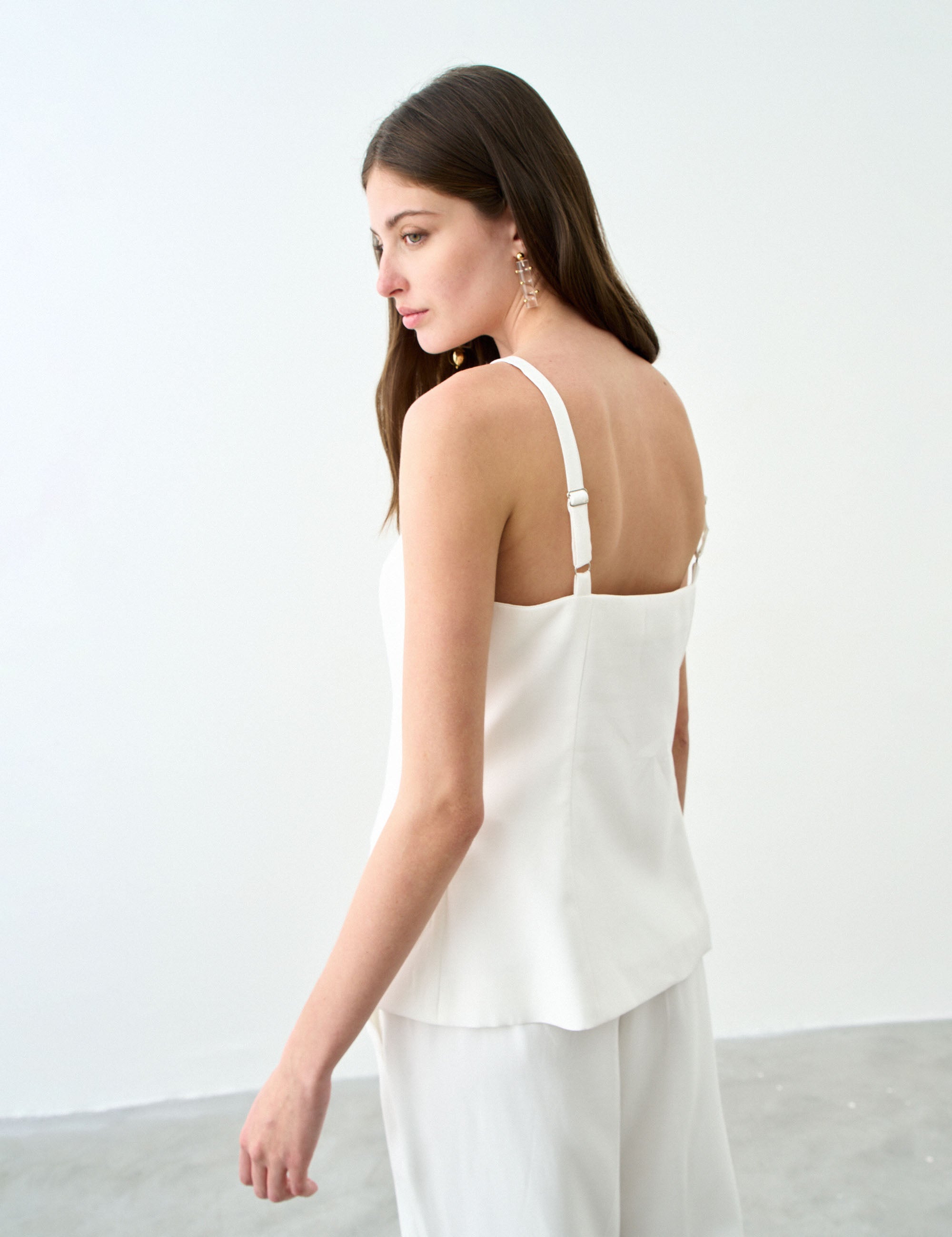 Colete Lia Alfaiataria Off White