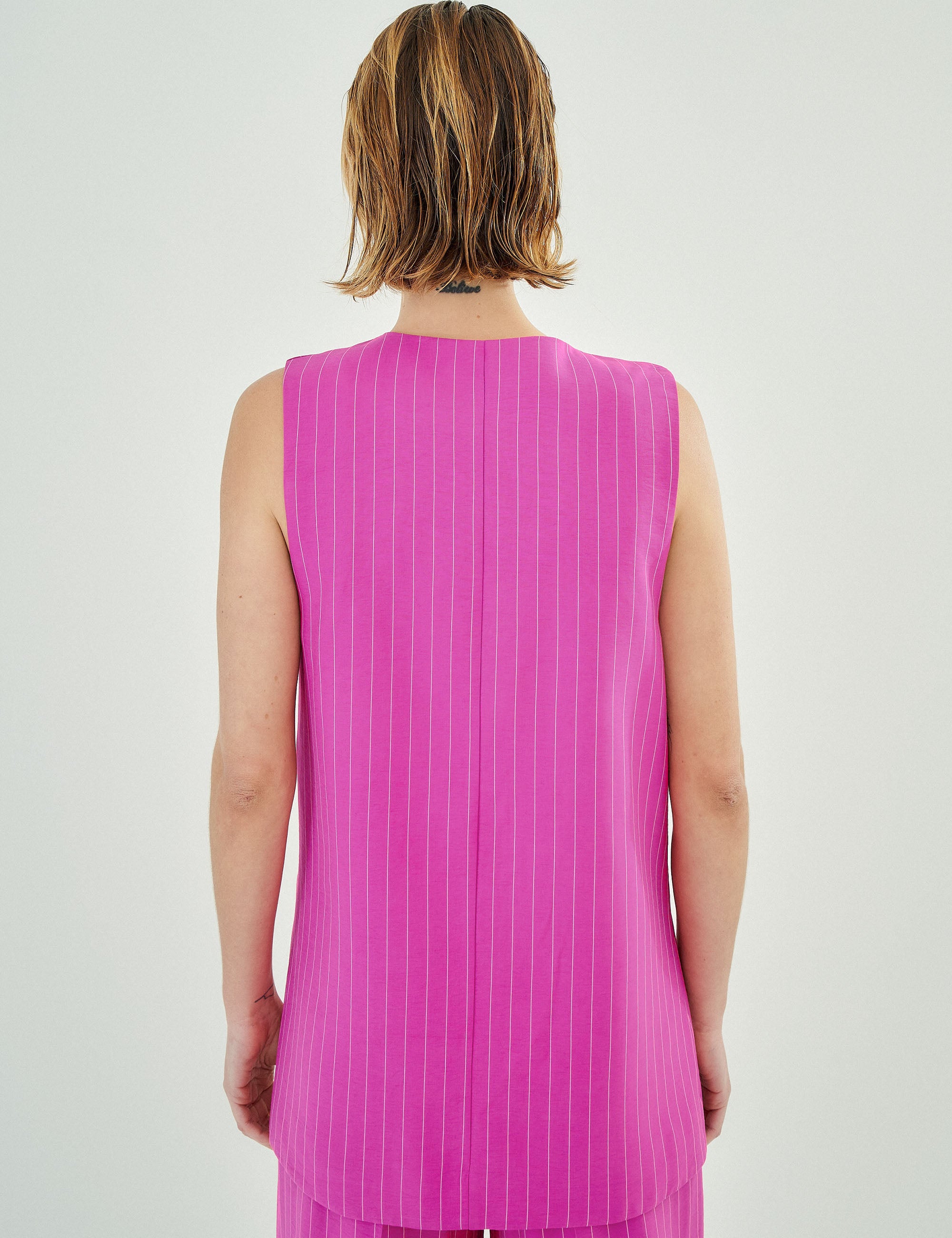 Colete Luana Listra Pink