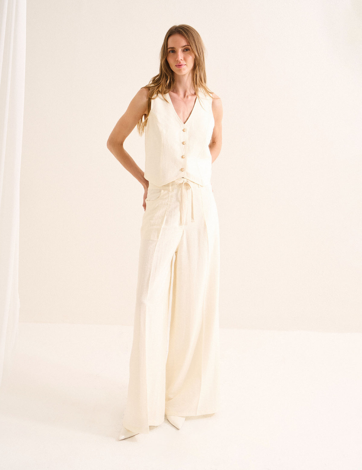 Colete Malia Liocel Off White