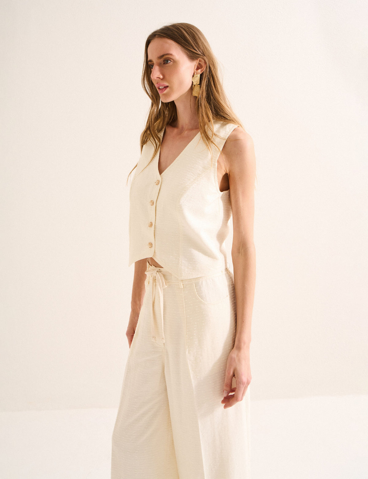 Colete Malia Liocel Off White