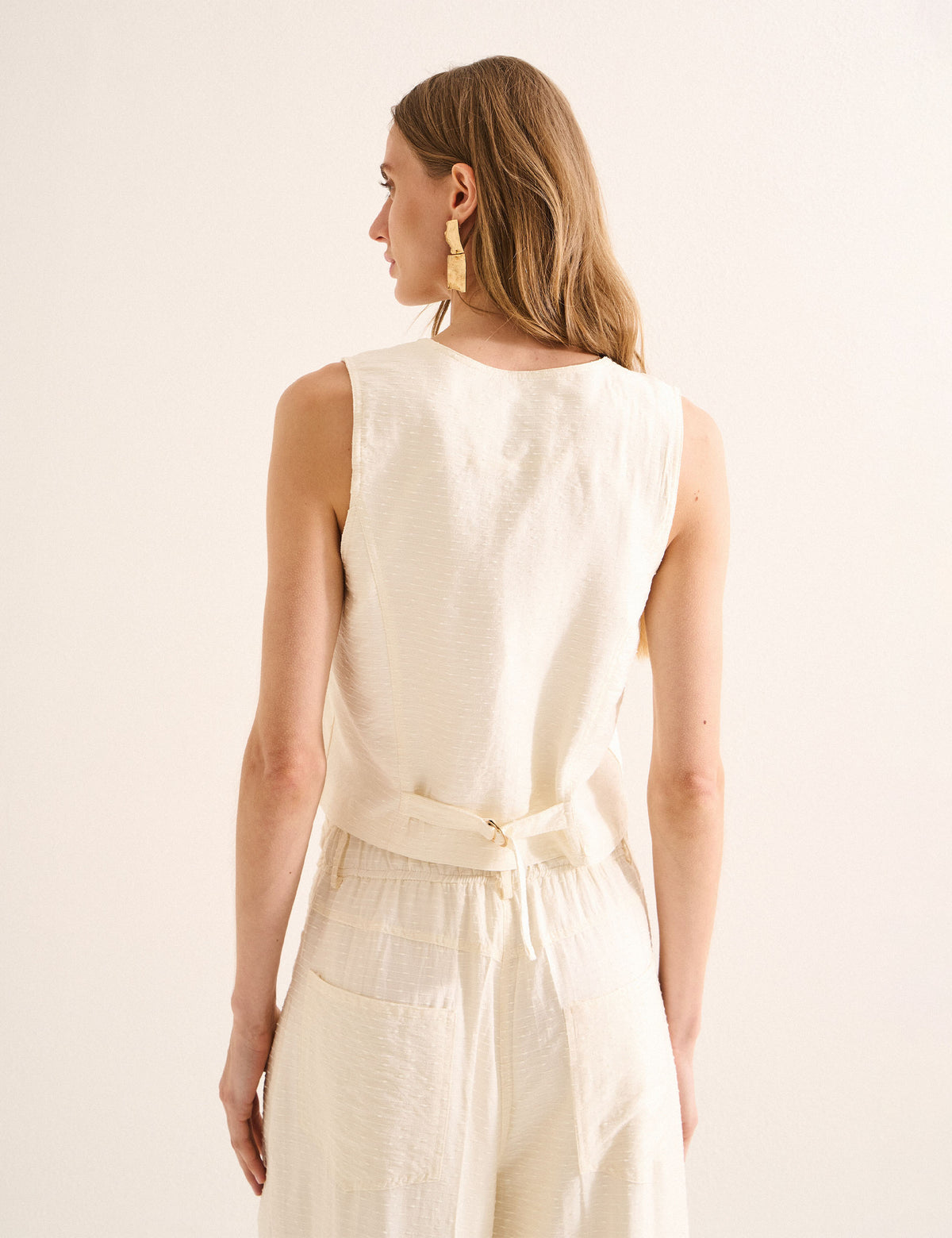 Colete Malia Liocel Off White