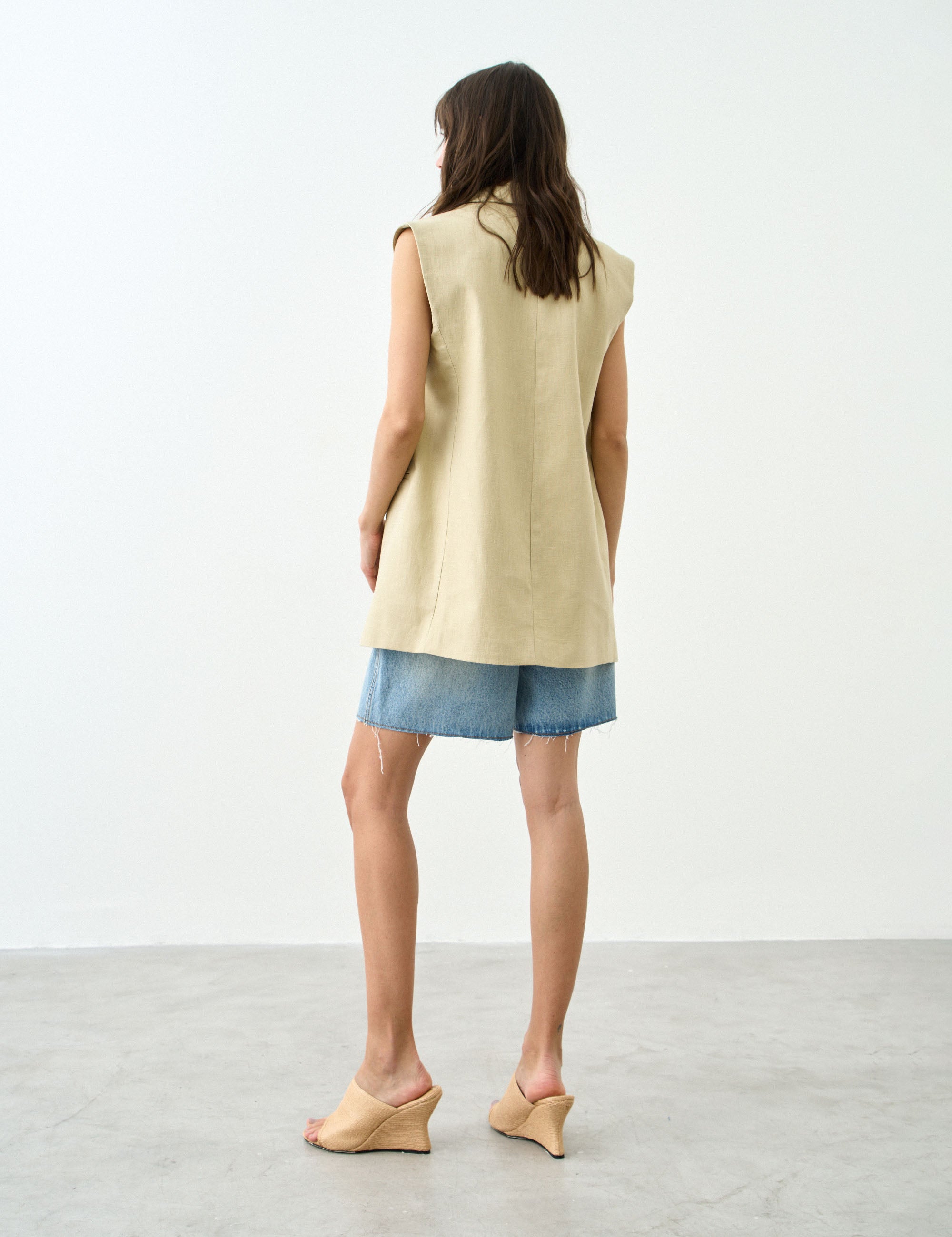 Colete Malibu Rami Areia