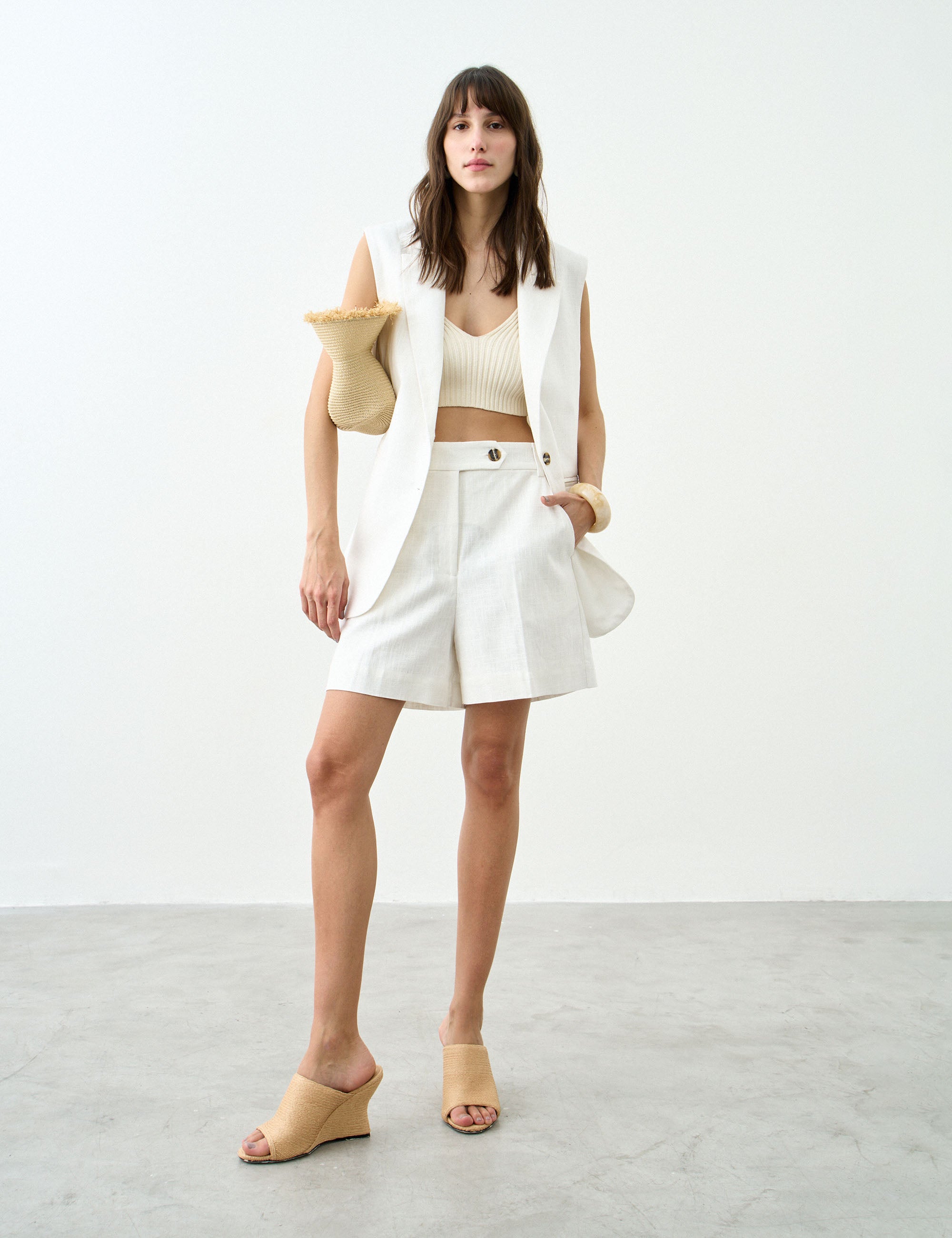 Colete Malibu Rami Off White