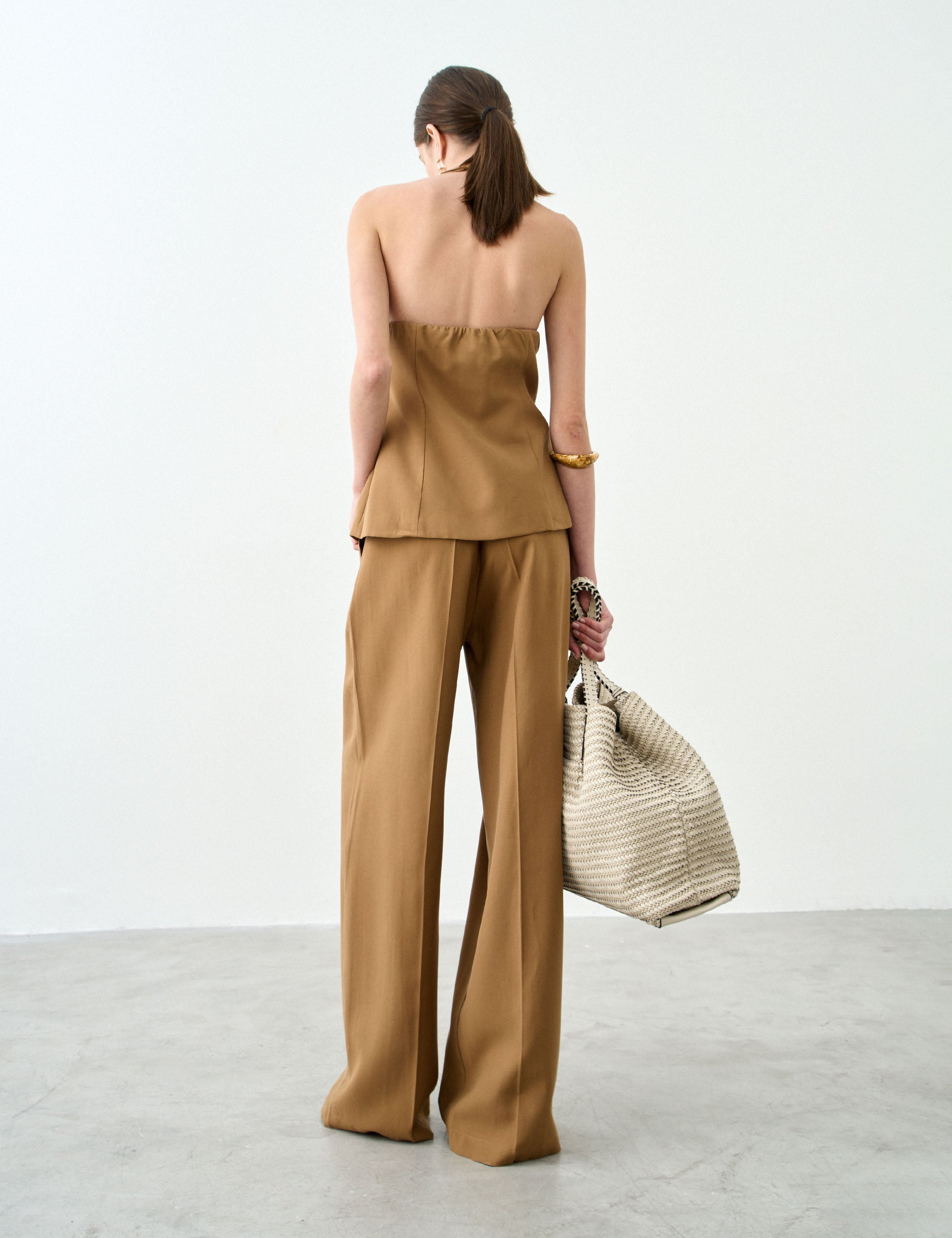 Colete Naomi Viscose Marrom