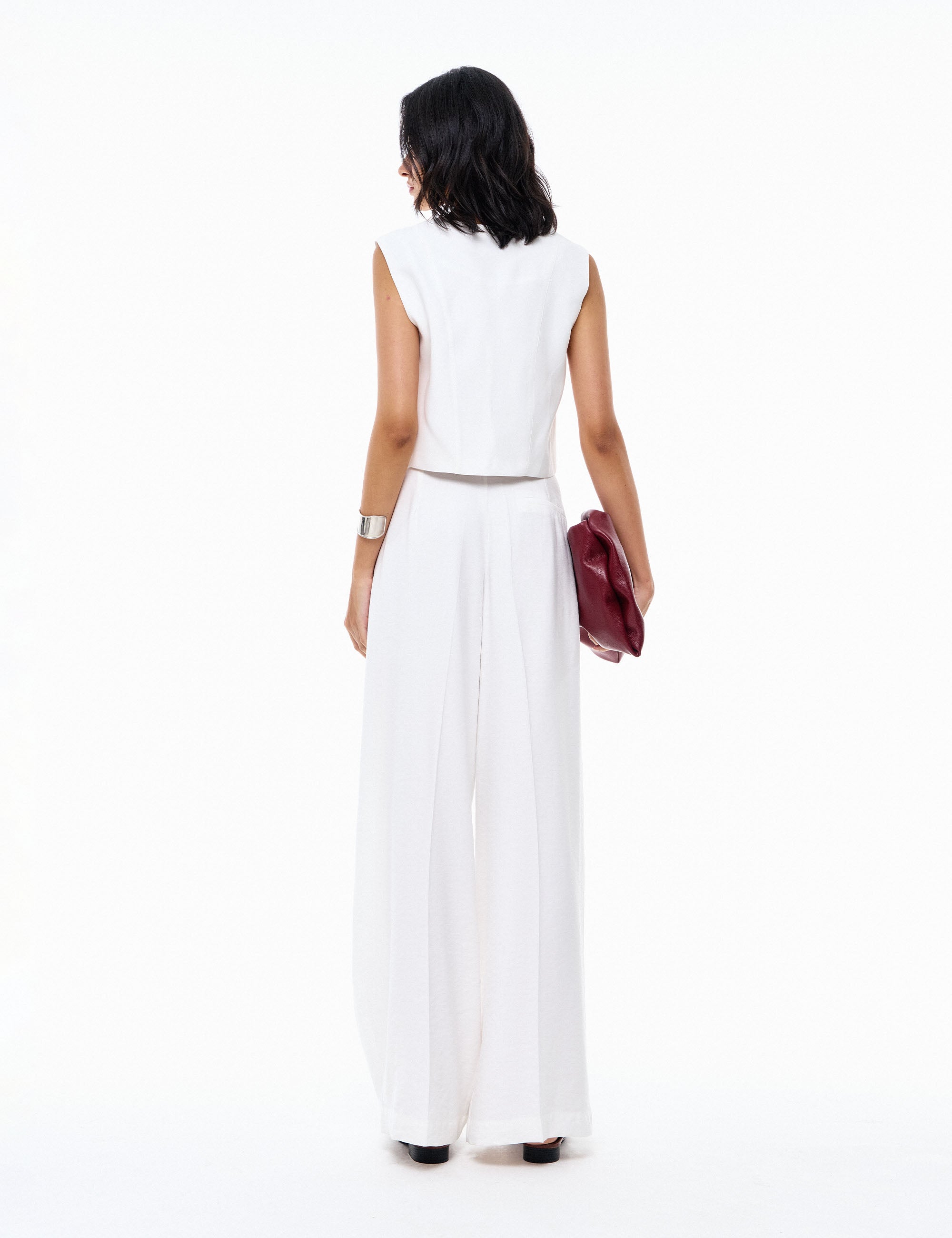 Colete Zoe Liocel Off White