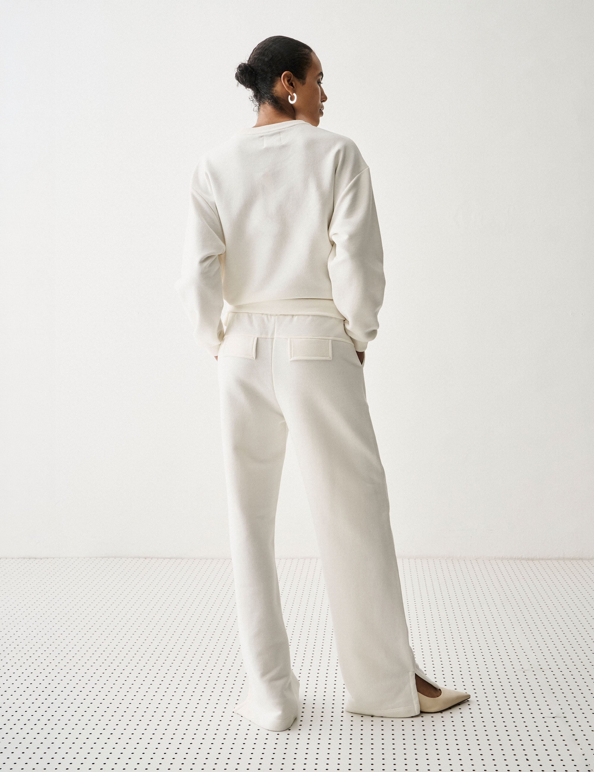 Conjunto Noor Moletom Off White