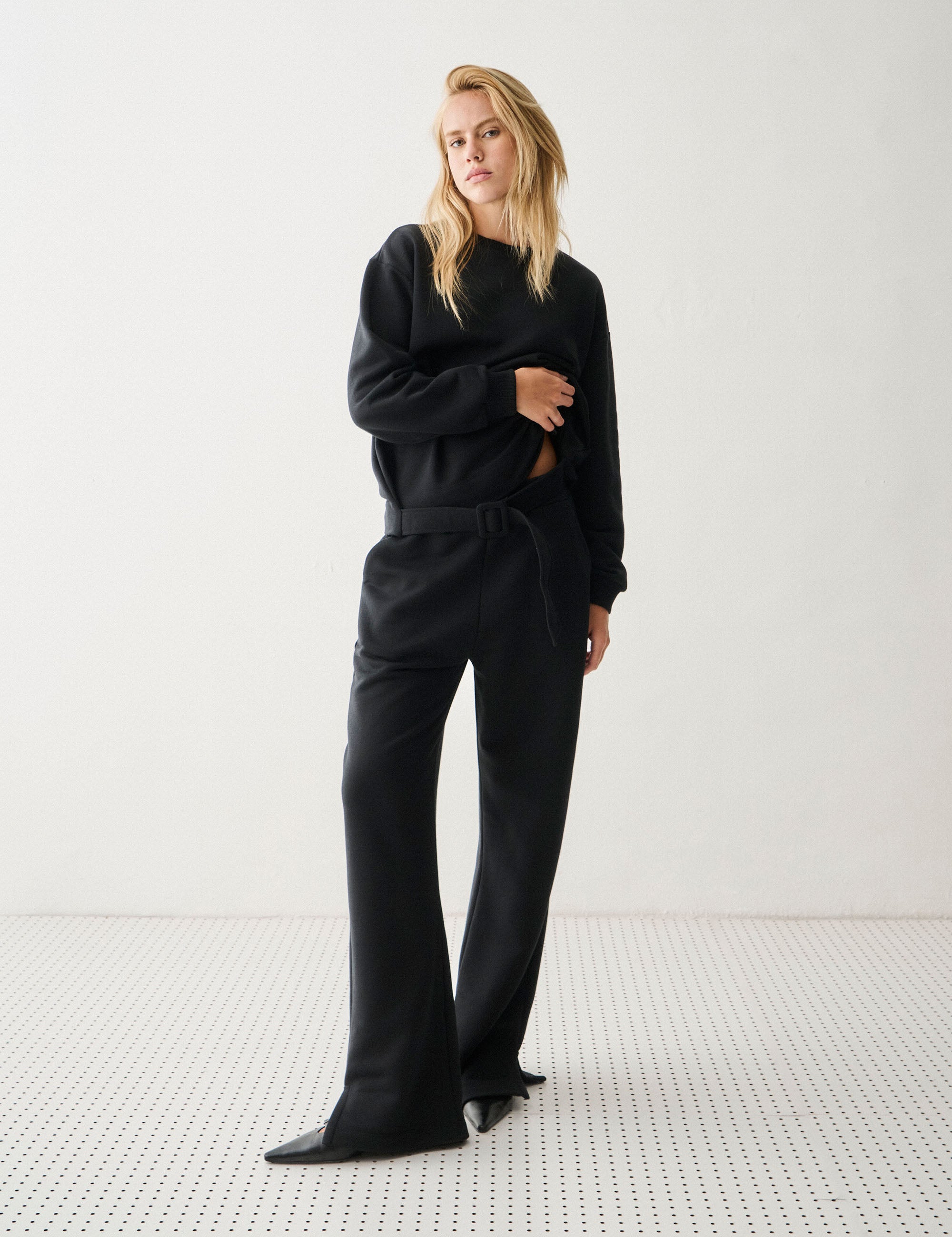 Conjunto Noor Moletom Preto