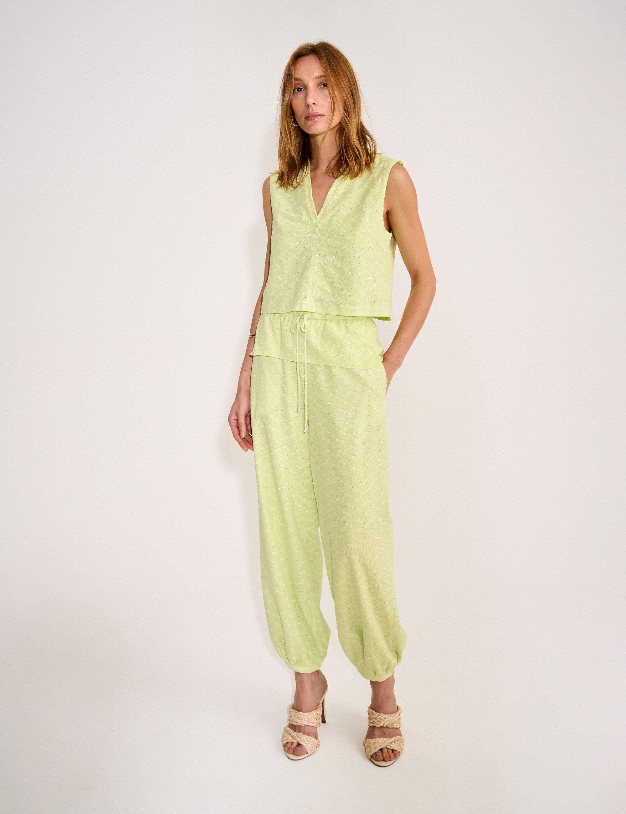 Conjunto Alva Laise Maçã Verde