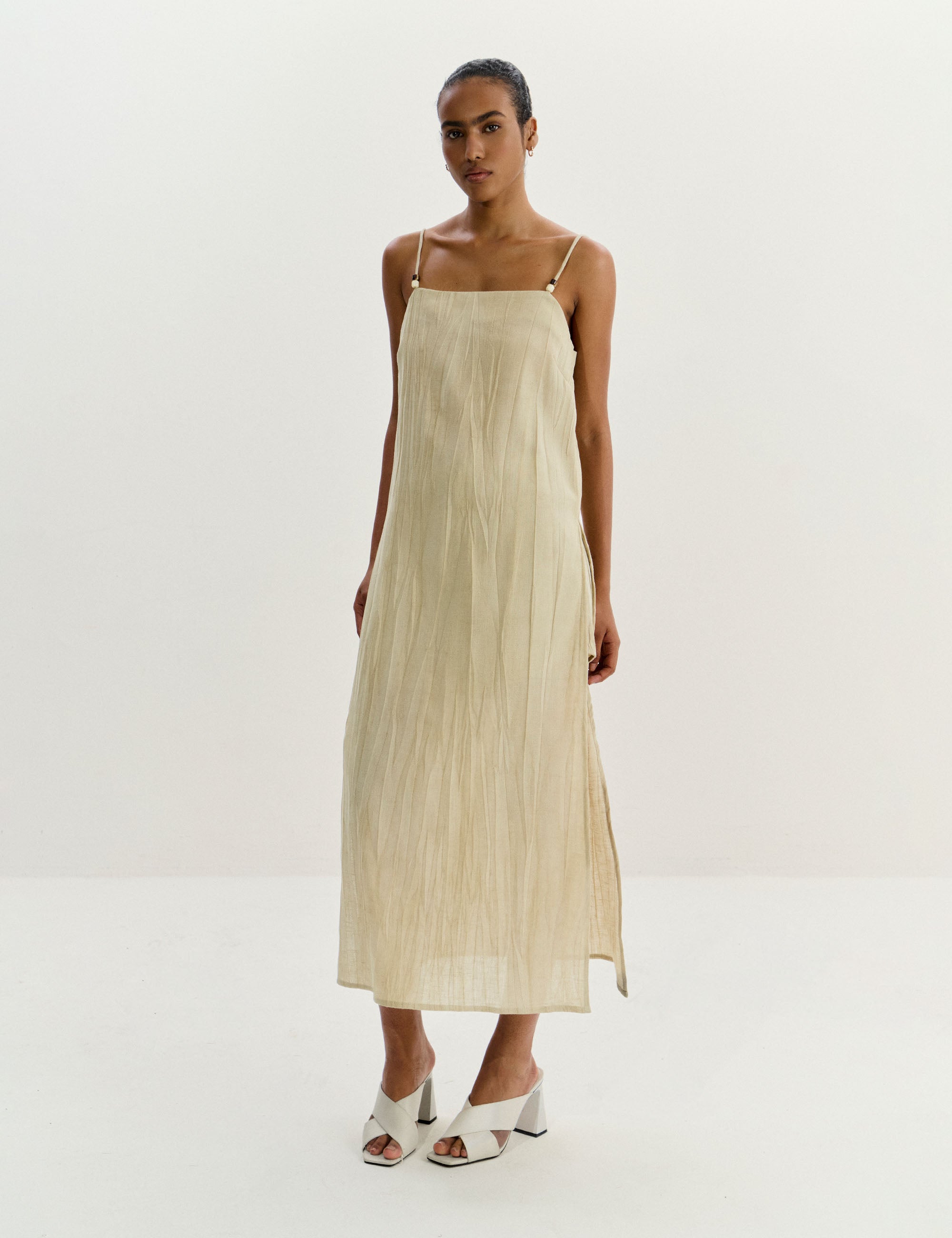 Conjunto Ametista Rustico Bege