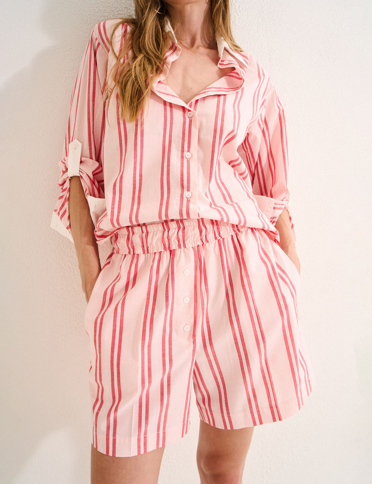 Conjunto Beatrice Listra Pessego
