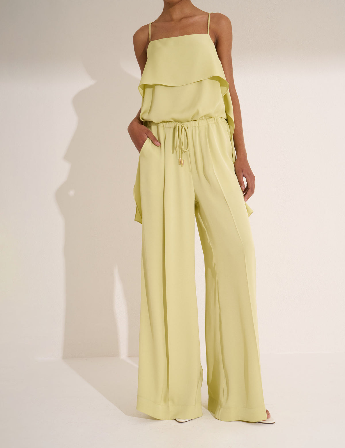 Conjunto Bolonia Crepe Citron