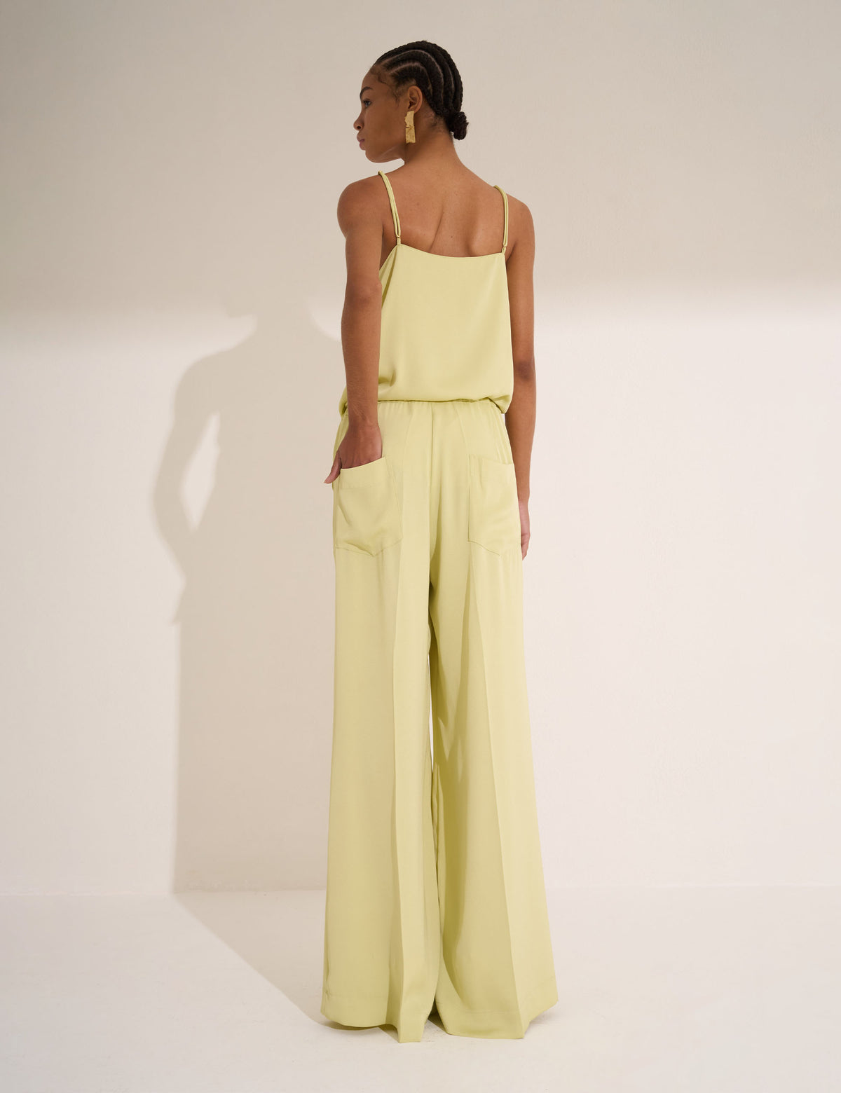 Conjunto Bolonia Crepe Citron