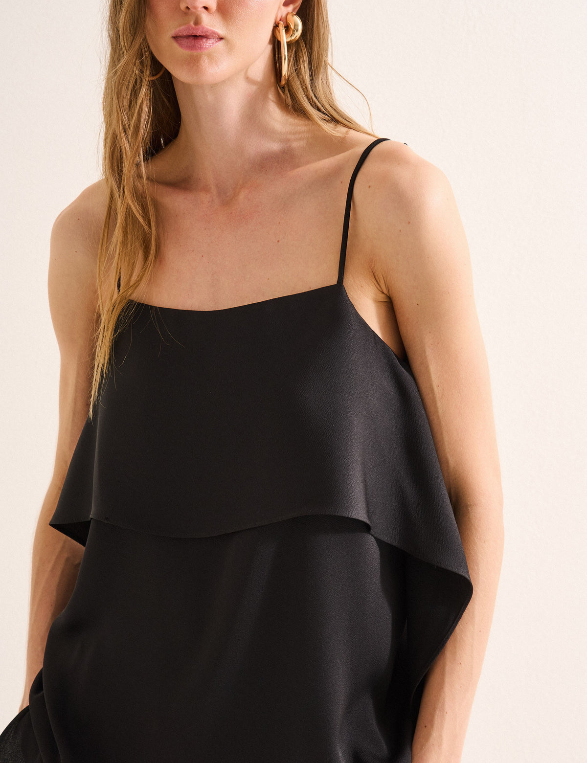 Conjunto Bolonia Crepe Preto