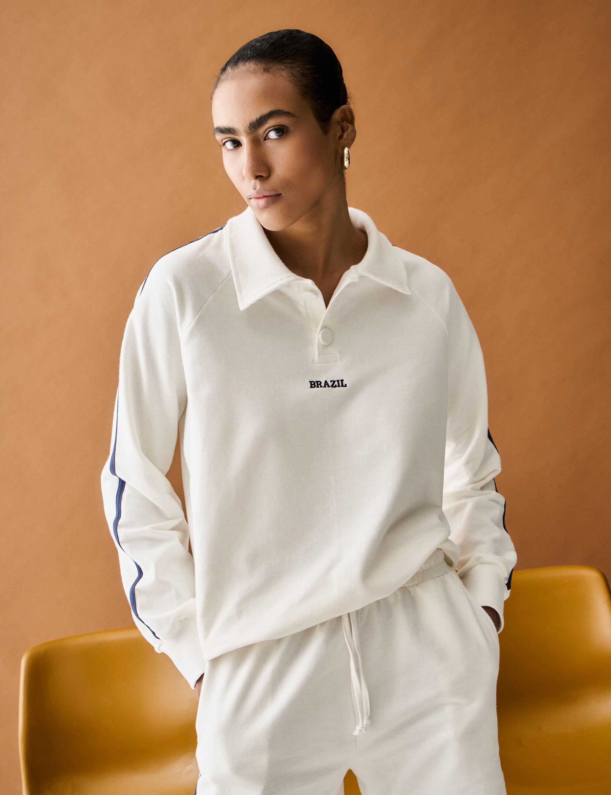 Conjunto Copa Moletinho Off White