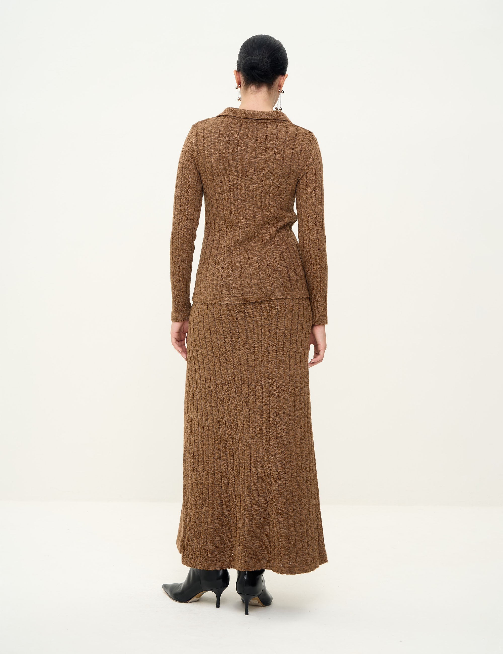 Conjunto Della Tricot Camel