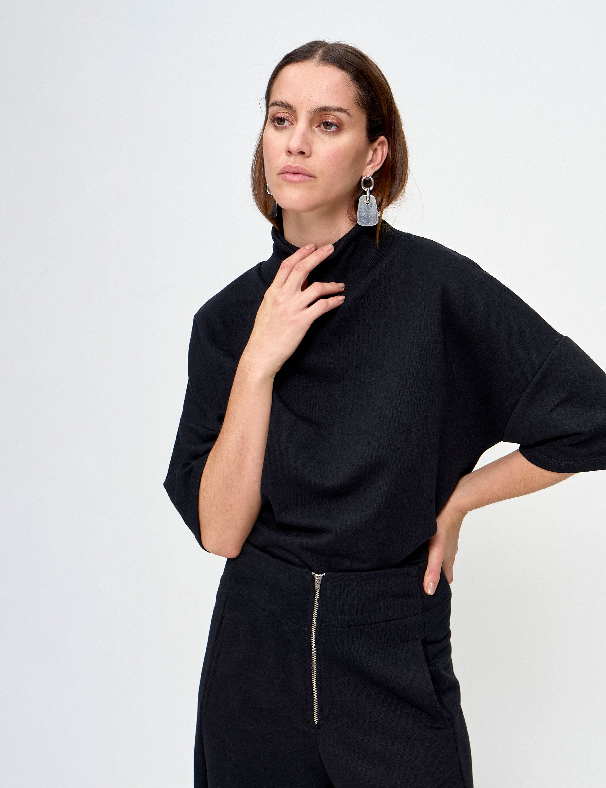 Conjunto Firenze Algodão Preto
