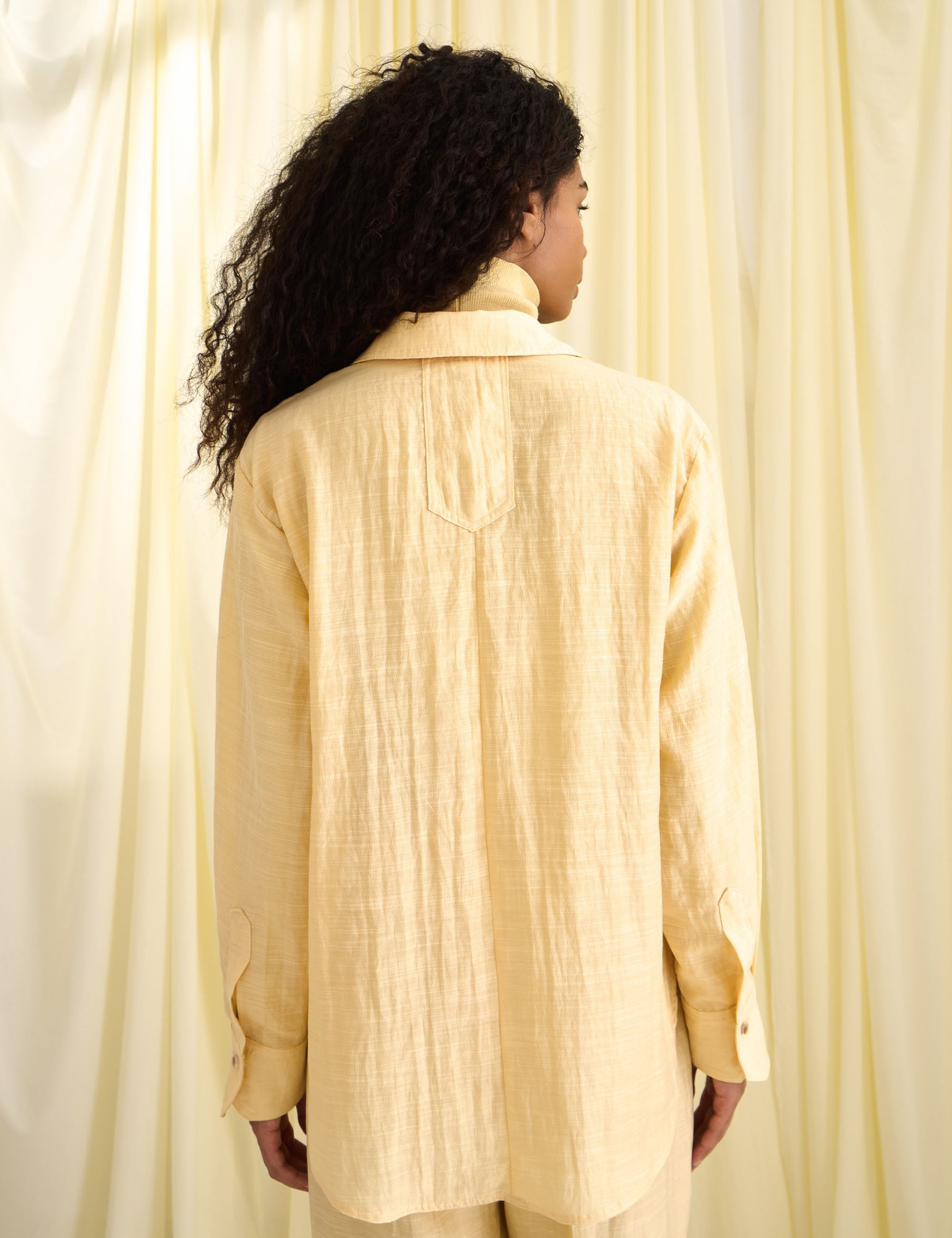 Conjunto Johana Rayon Amarelo