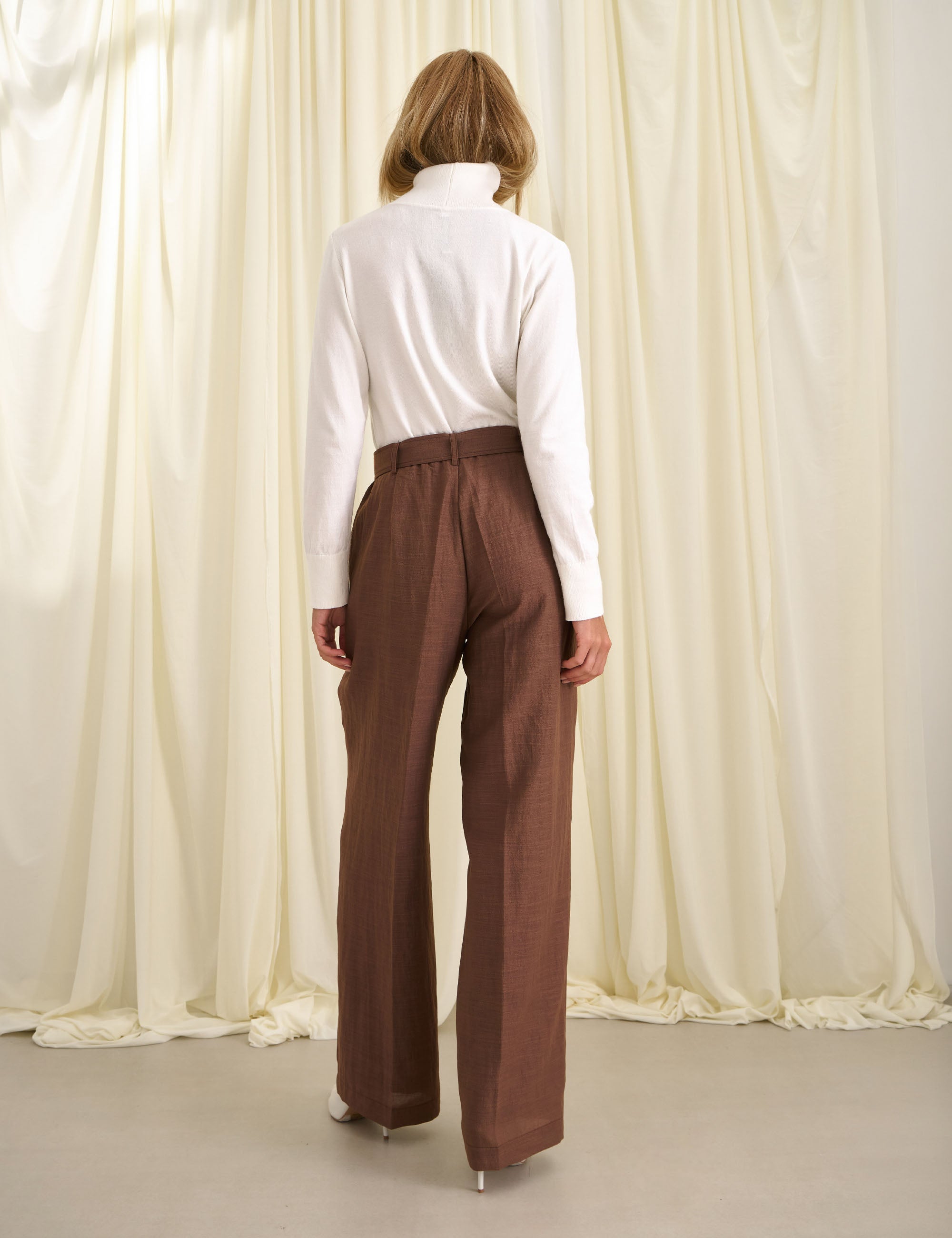 Conjunto Johana Rayon Marrom