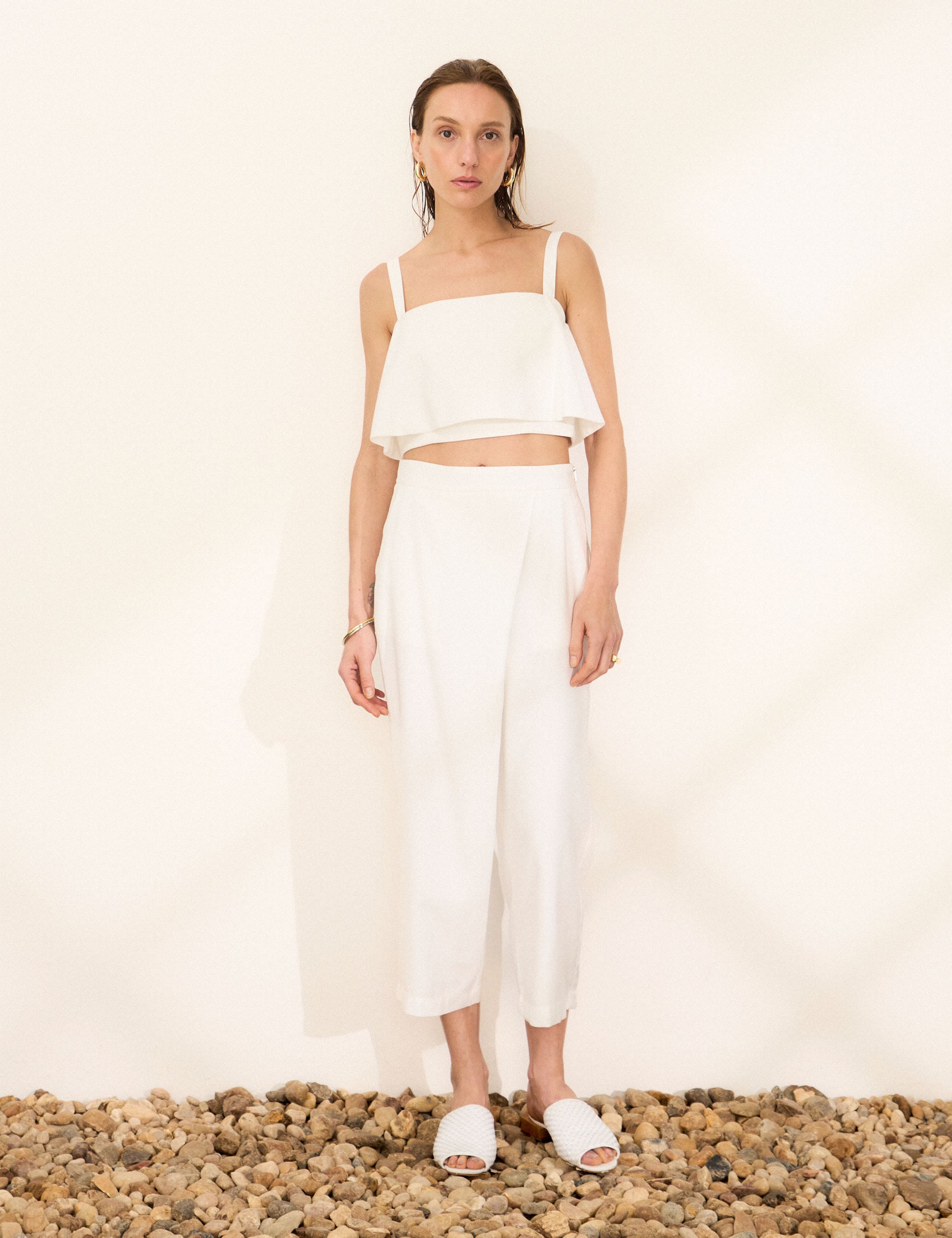 Conjunto Livia Alfaiataria Off White