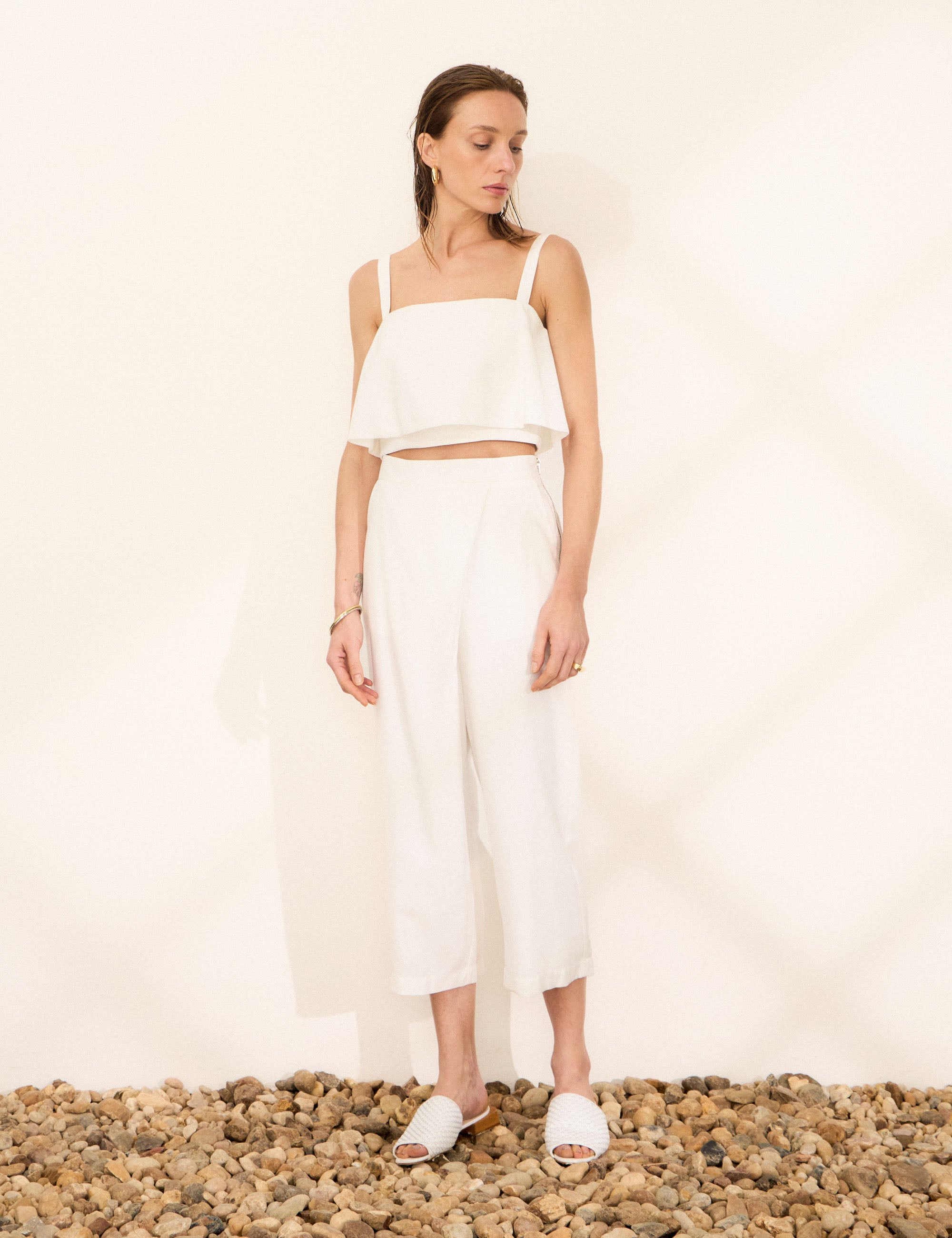 Conjunto Livia Alfaiataria Off White