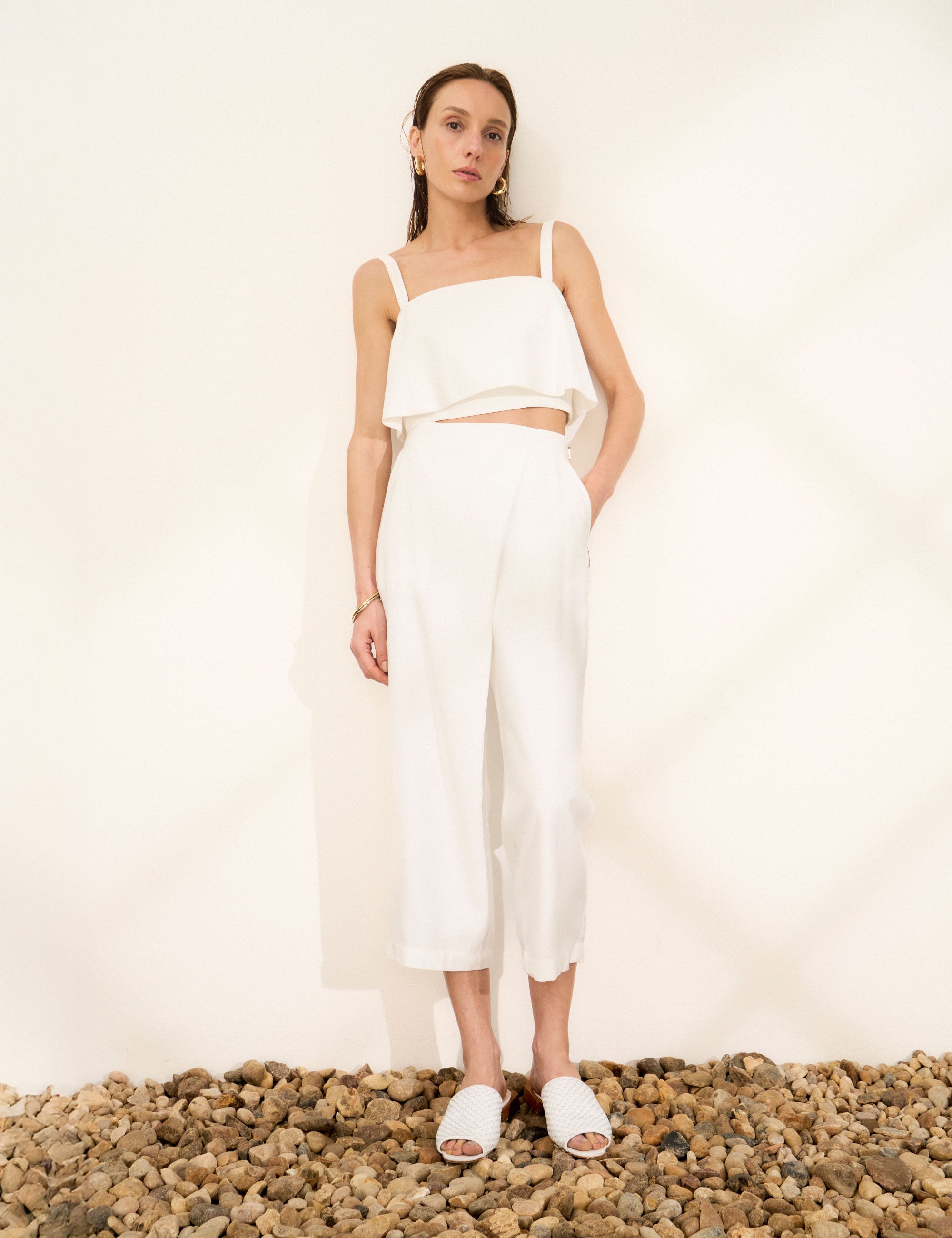 Conjunto Livia Alfaiataria Off White