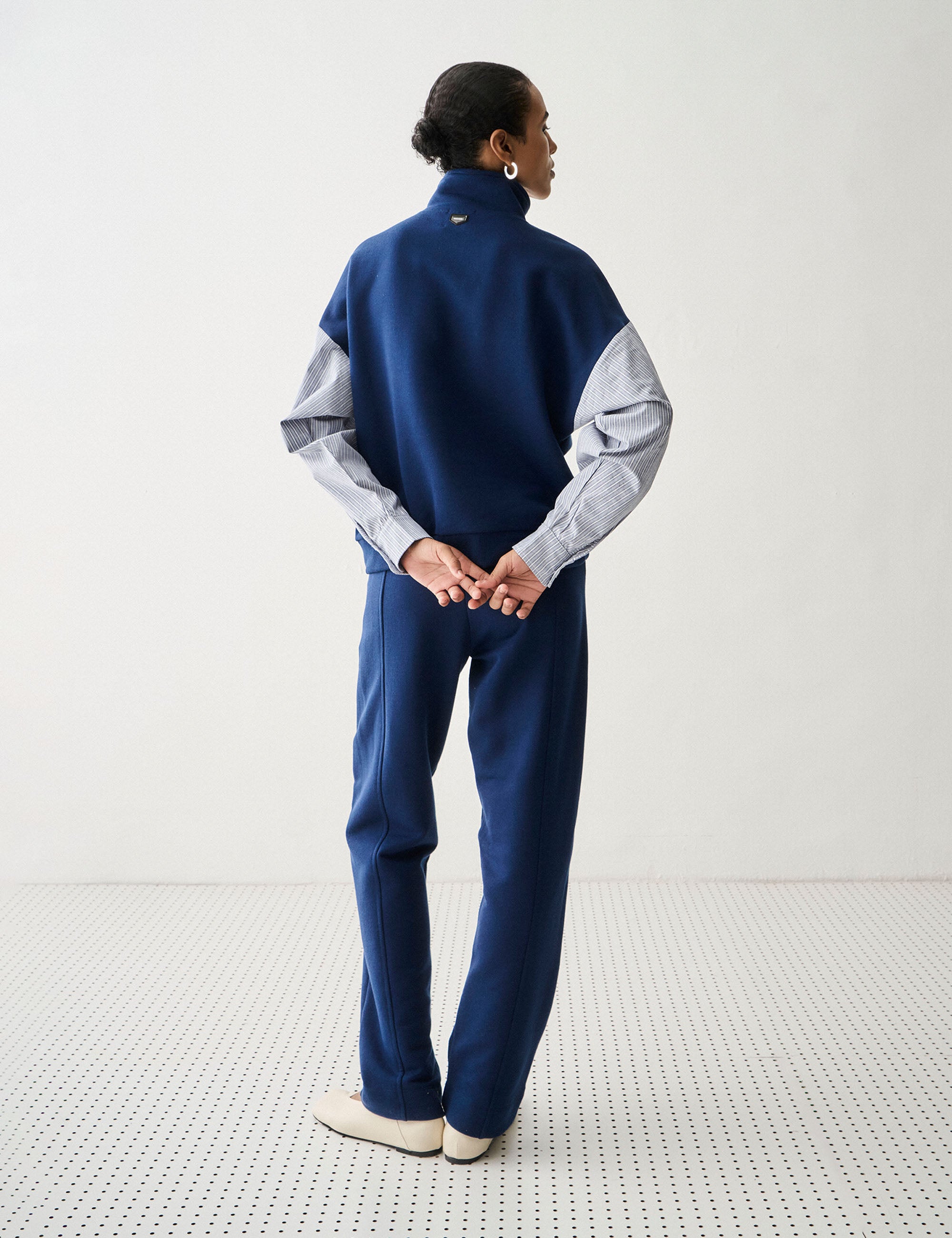 Conjunto Mali Algodão Marinho
