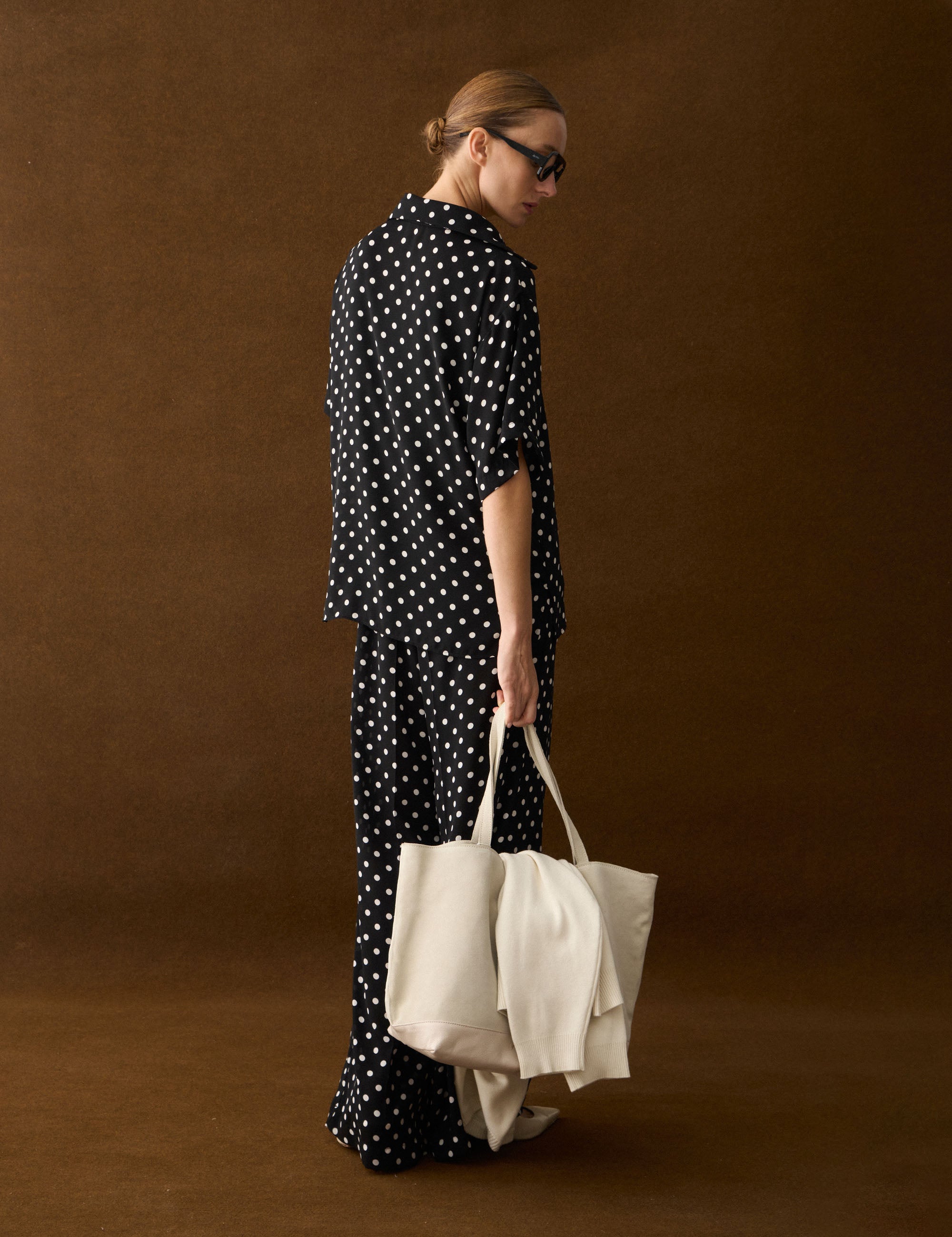 Conjunto Sofia Poá Preto