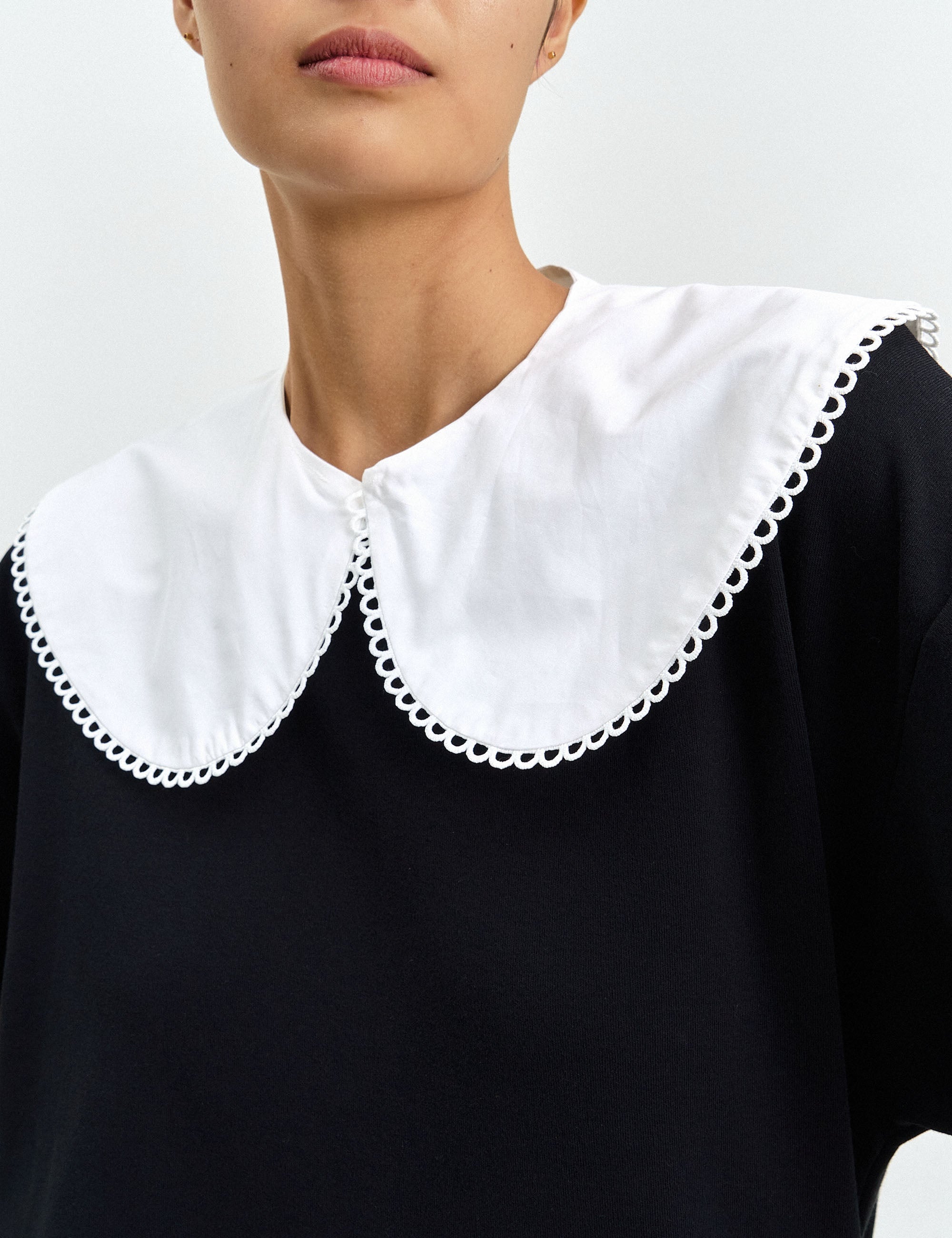 Gola Boneca Tricoline Off White