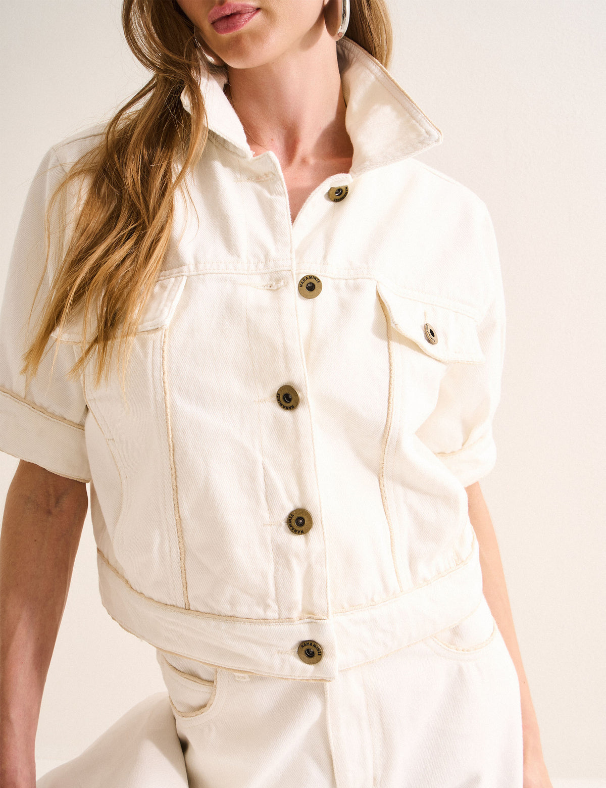 Jaqueta Amelie Sarja Off White
