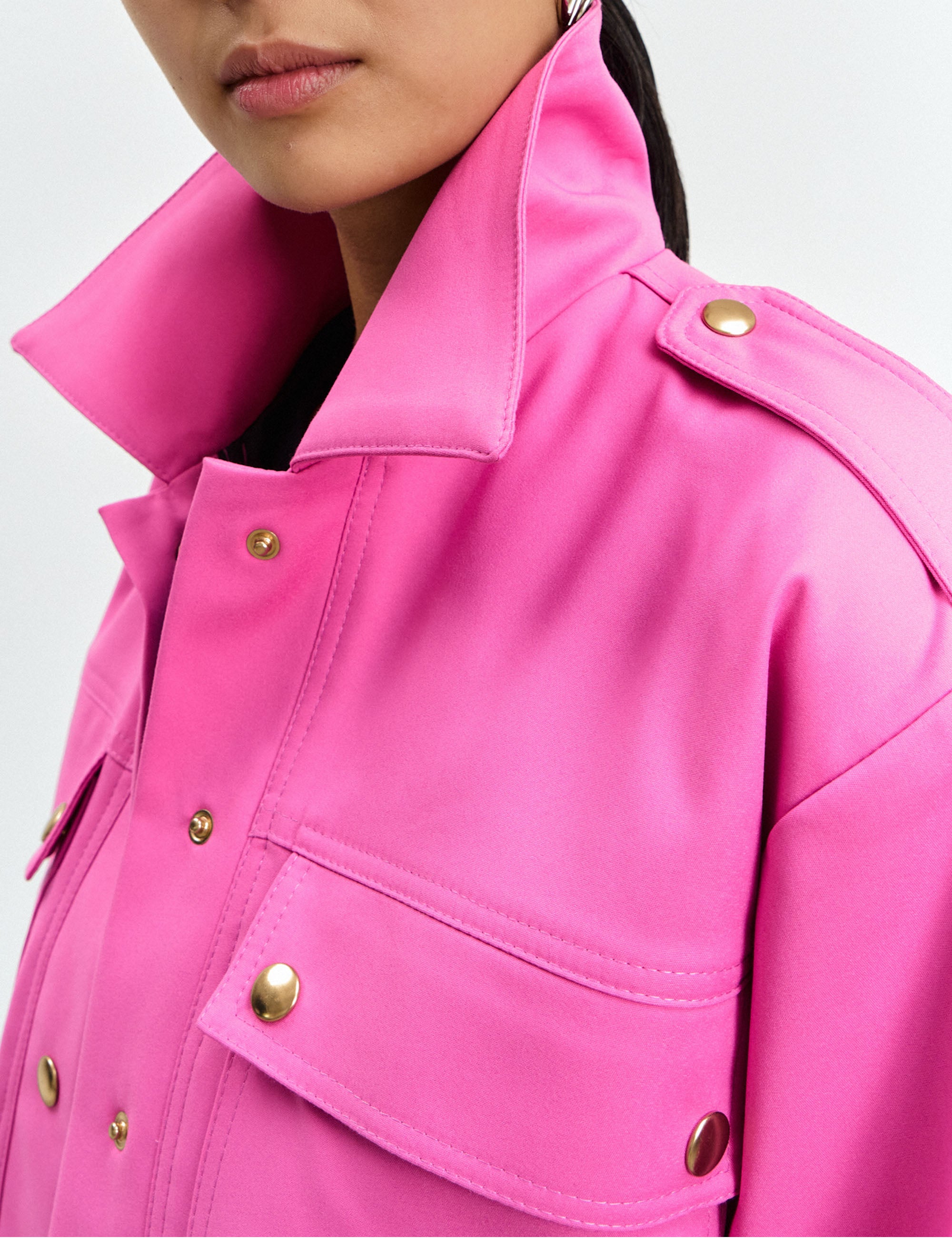 Jaqueta Fiorella Alfaiataria Rosa