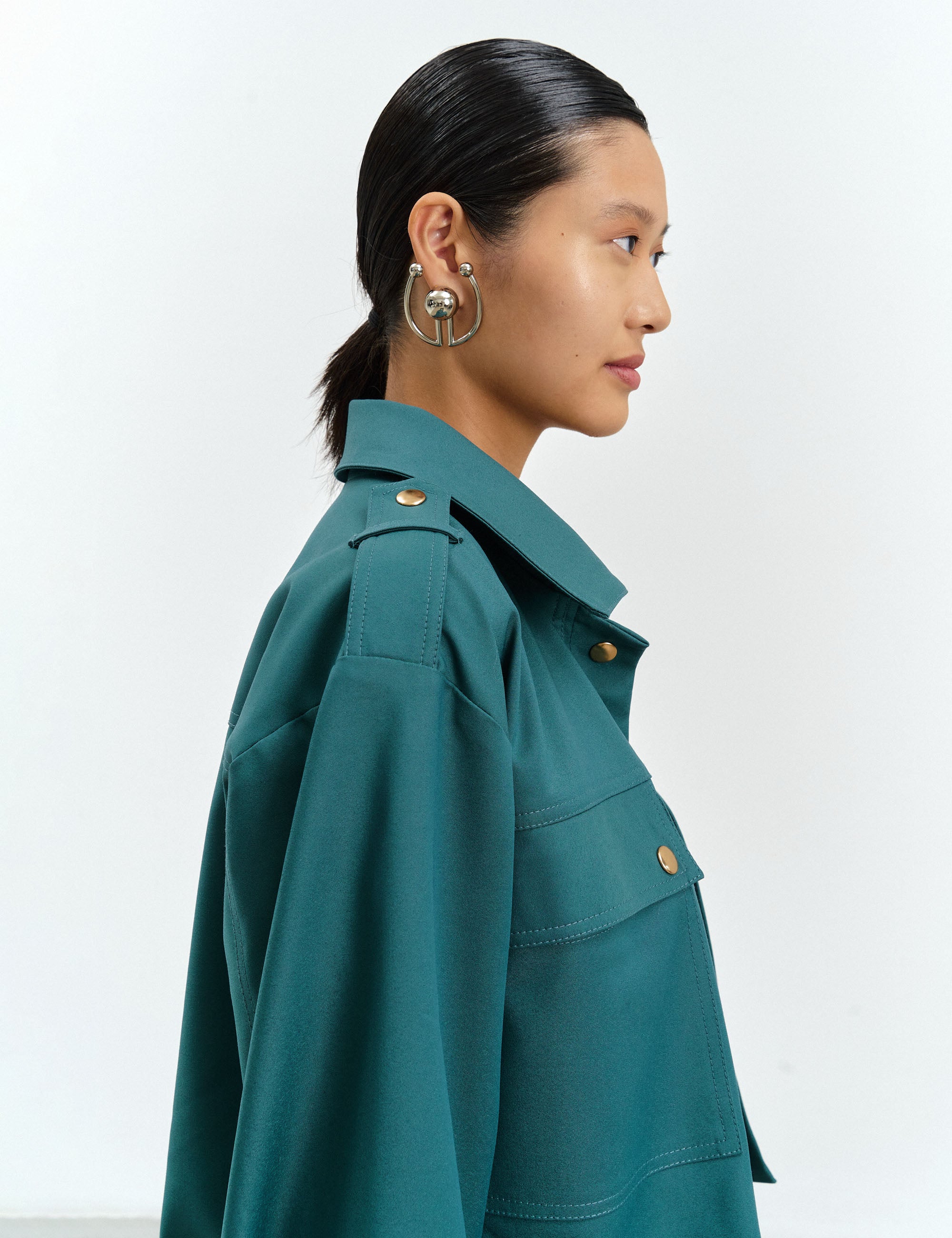 Jaqueta Fiorella Alfaiataria Verde