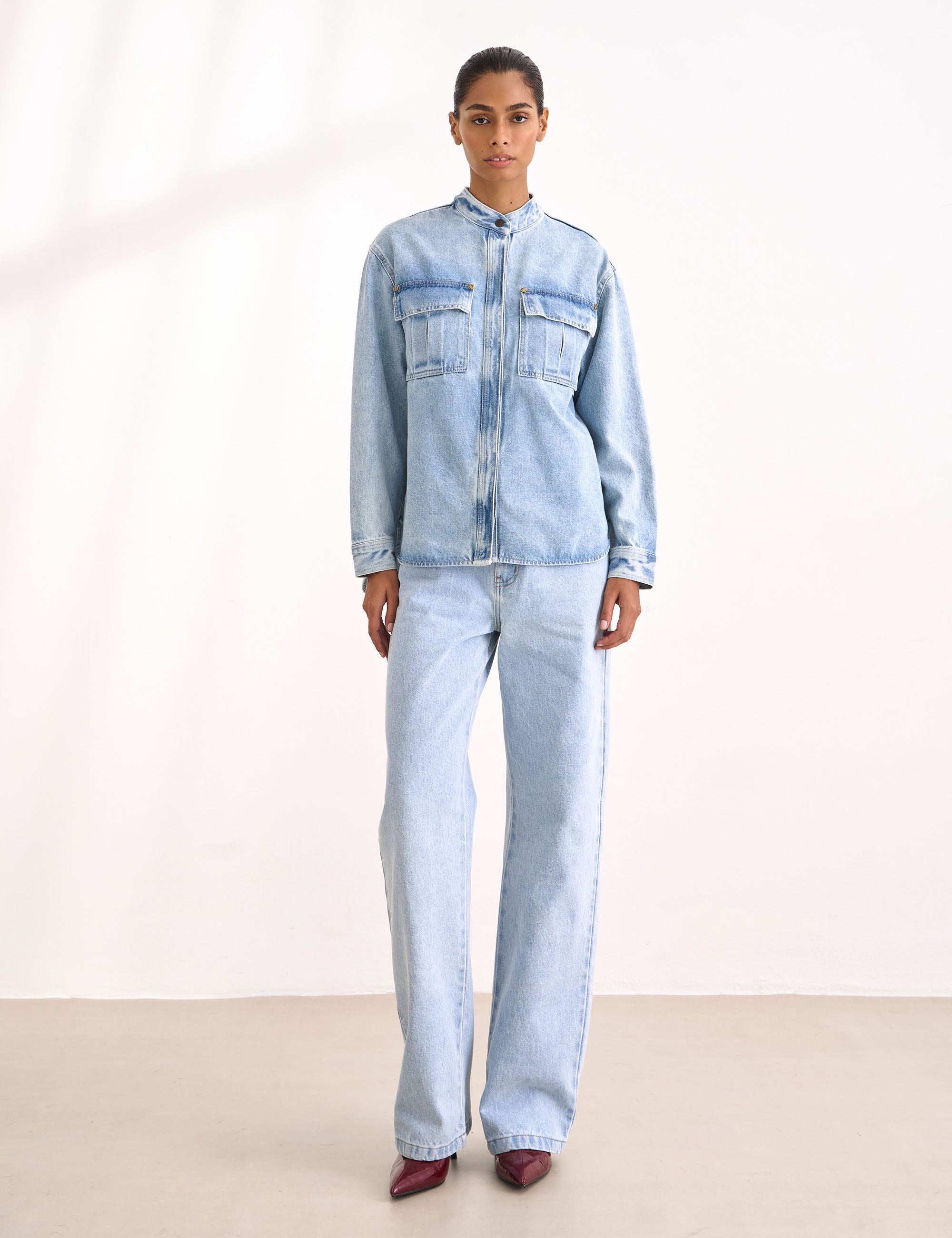 Jacket Luna Denim Claro